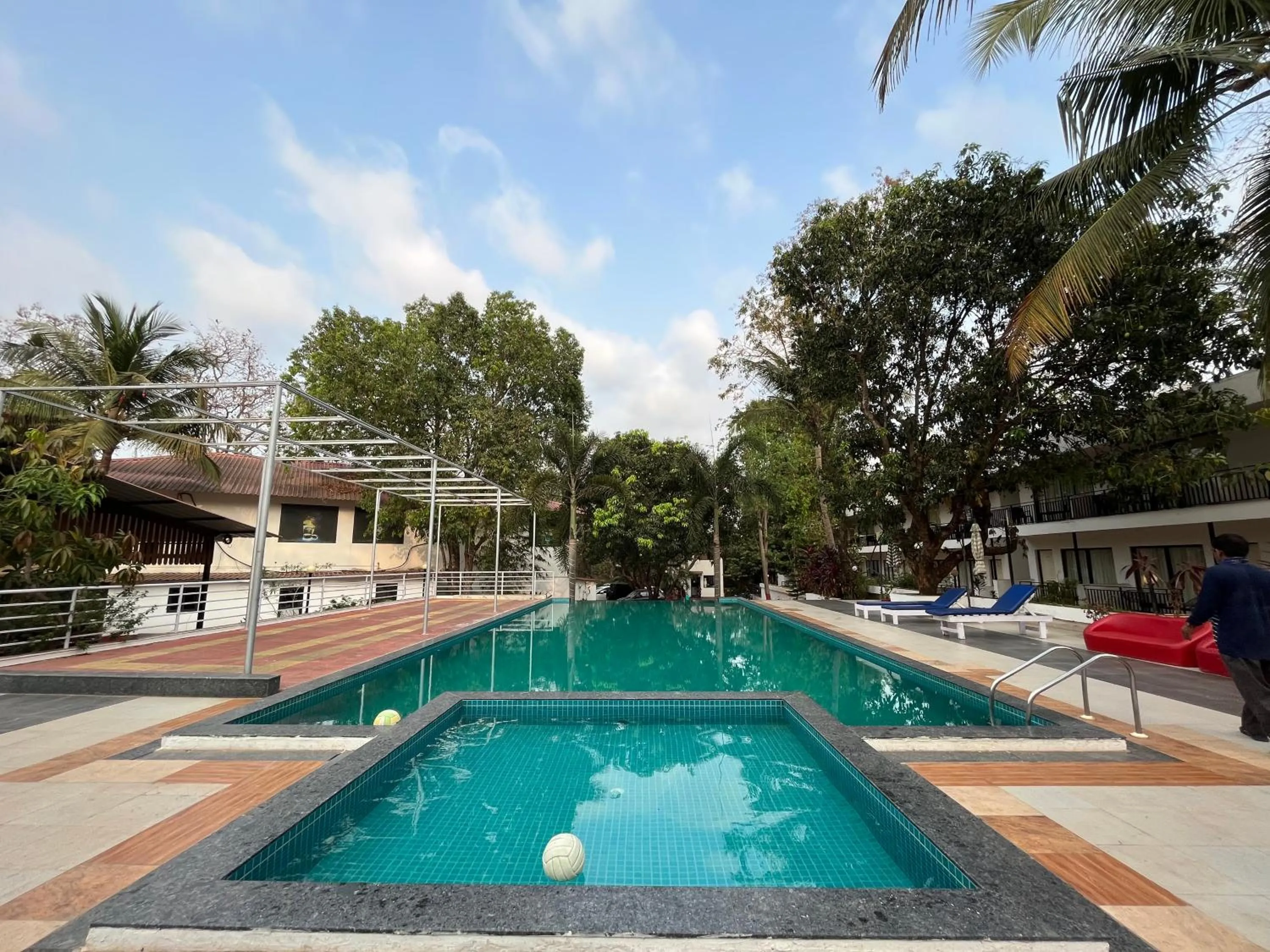 Swimming pool in The Byke Royal Pearl Anjuna