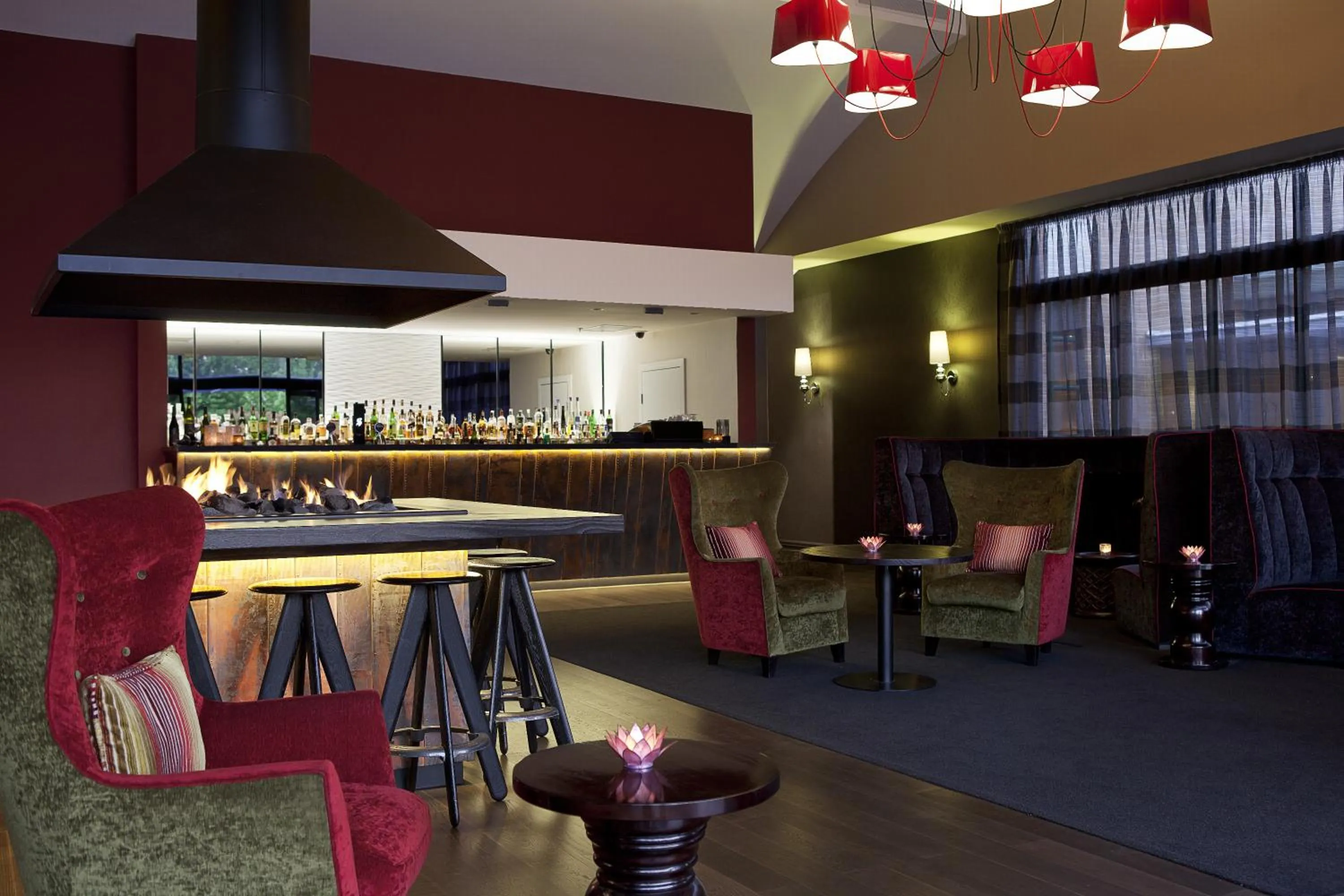 Lounge or bar in Novotel Rotorua Lakeside