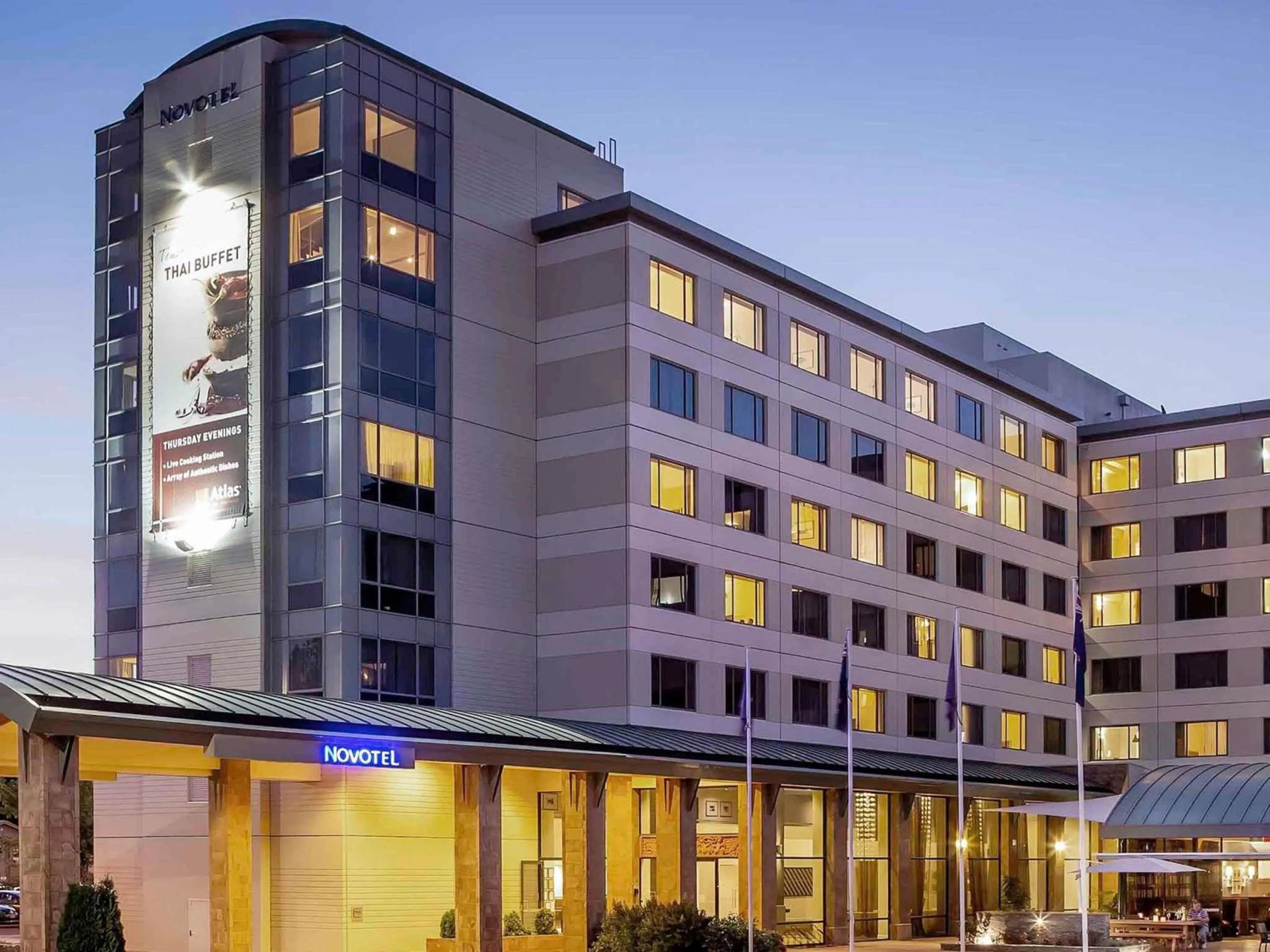 Property building in Novotel Rotorua Lakeside