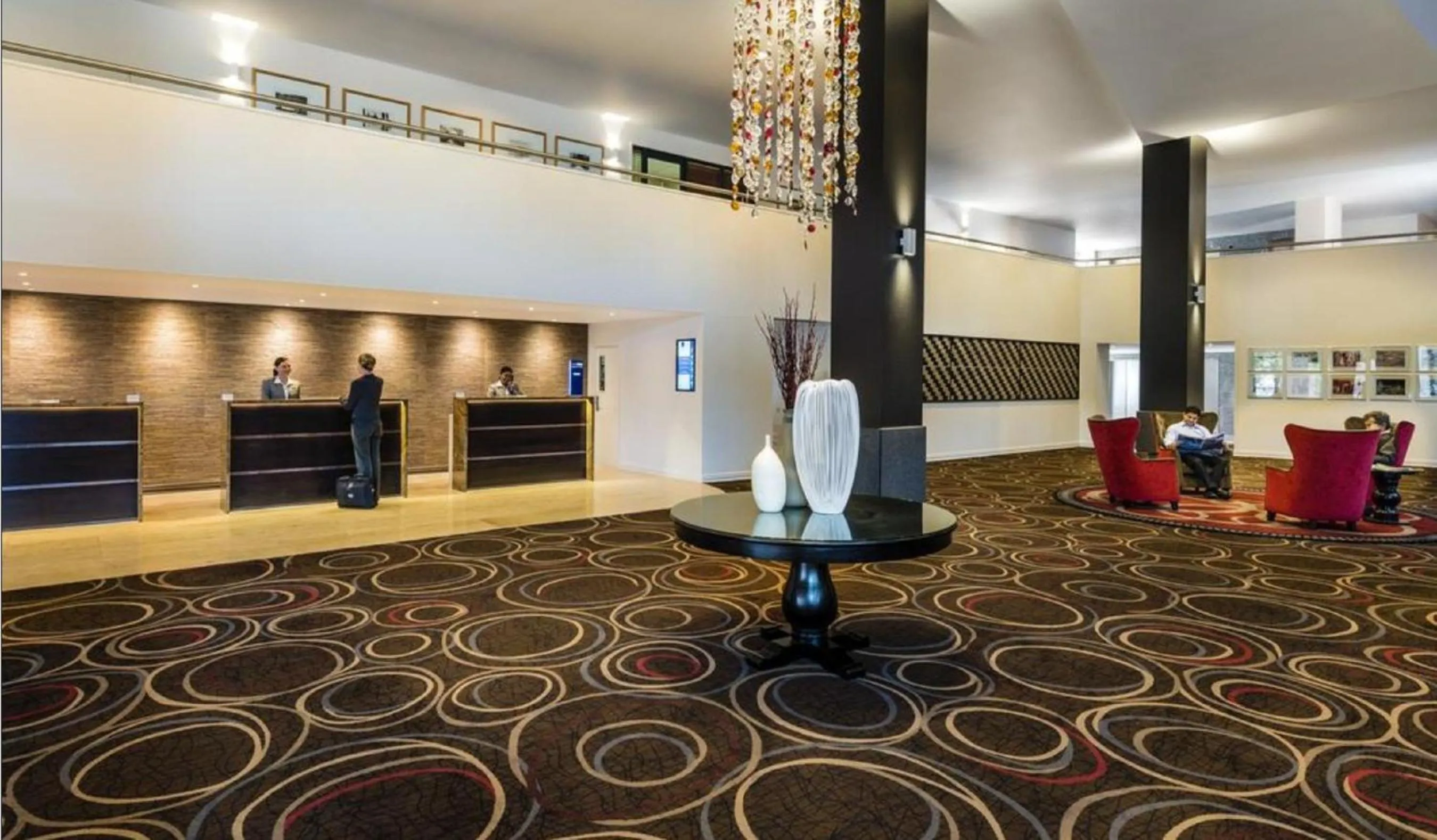 Lobby or reception in Novotel Rotorua Lakeside