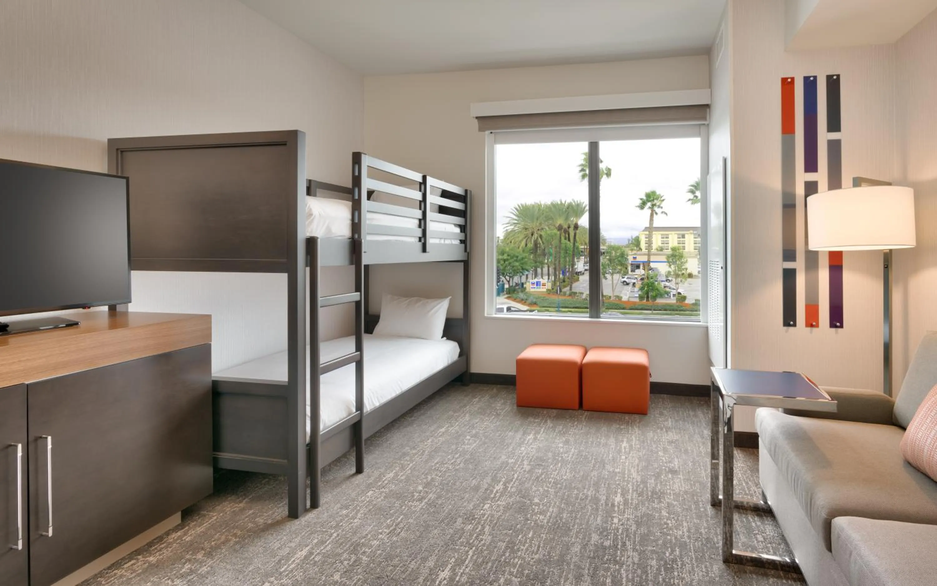 bunk bed, Bed in Hampton Inn & Suites Anaheim Resort Convention Center