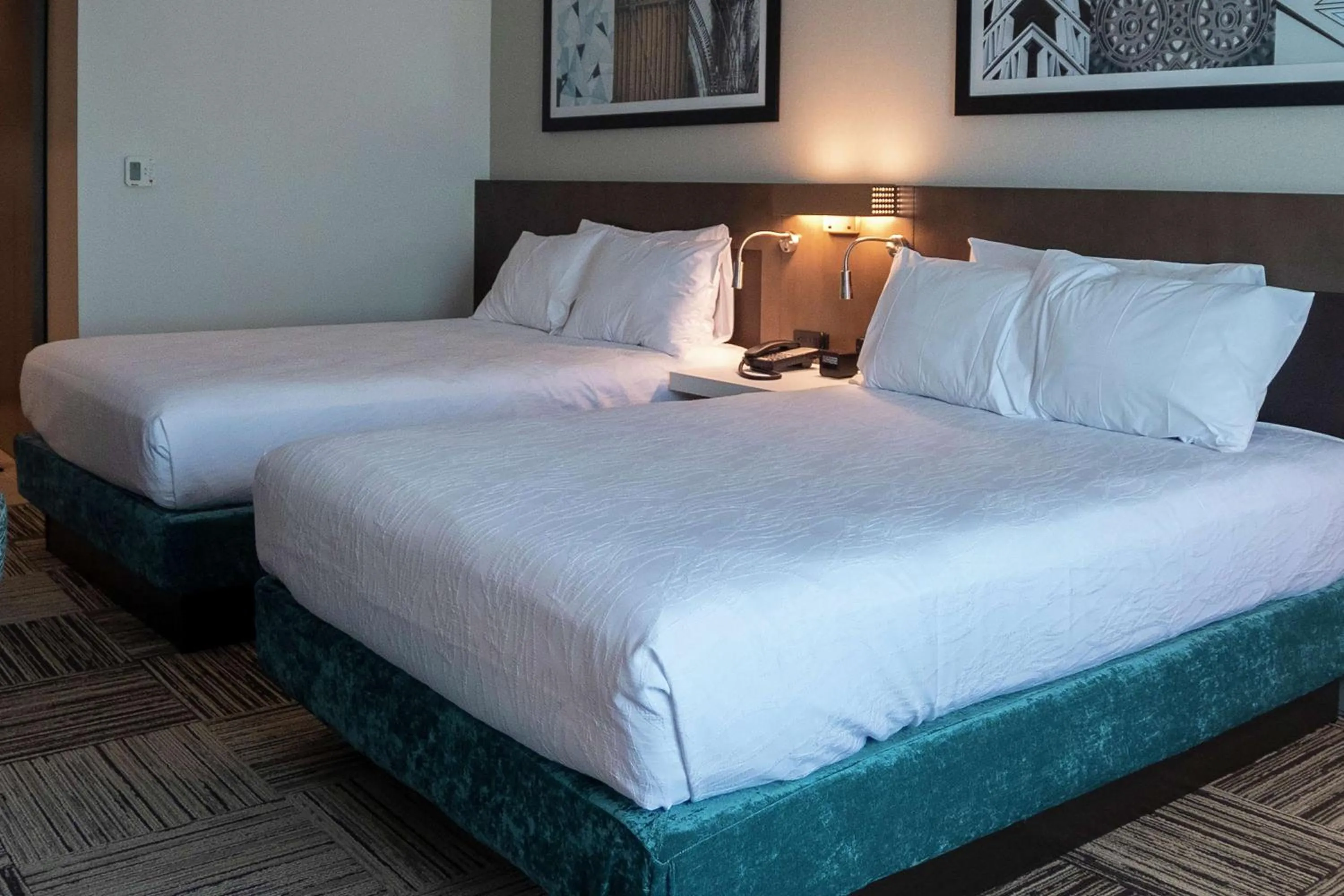 Bed in Hilton Garden Inn Spartanburg