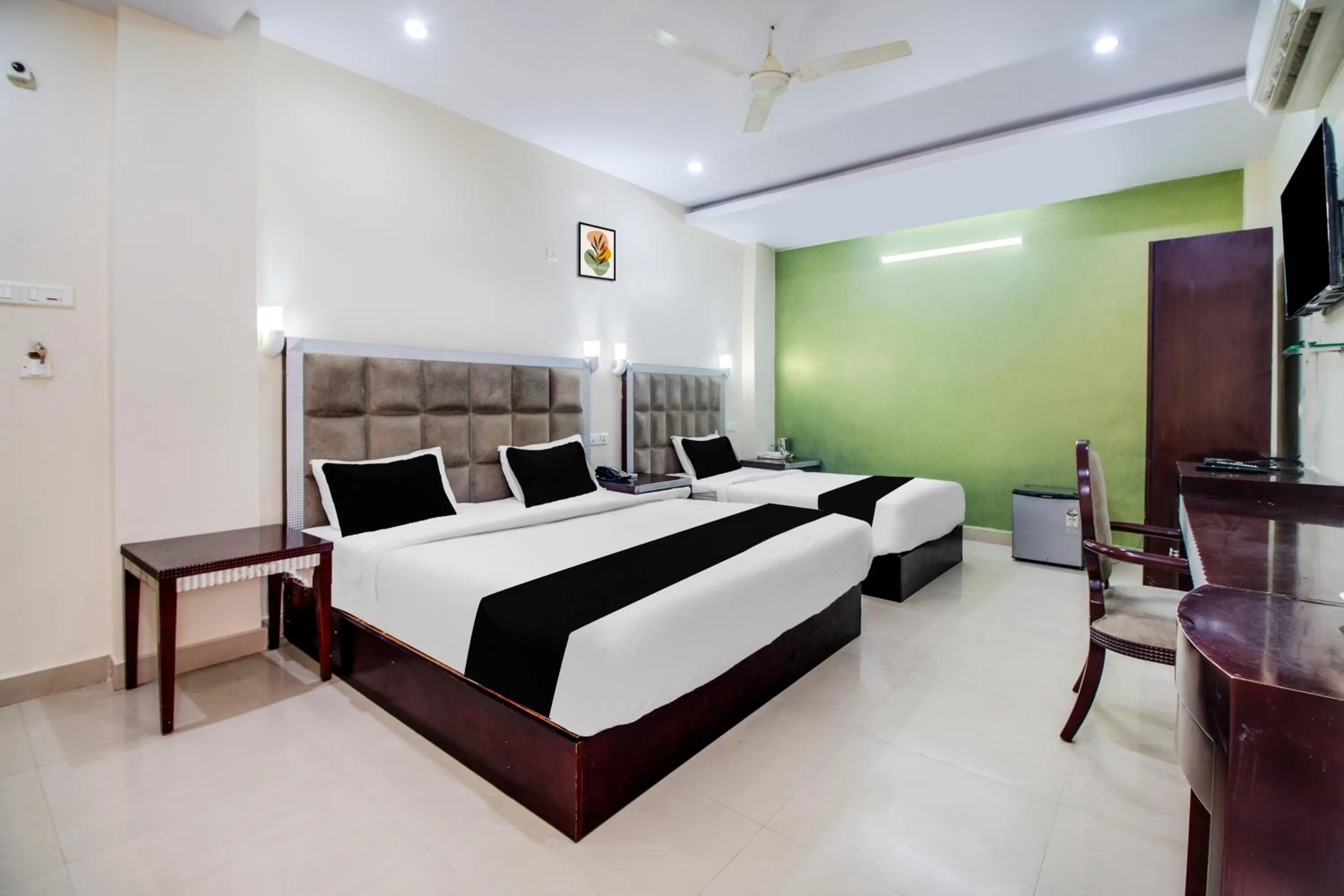 Bedroom, Bed in Super Townhouse Gajuwaka Near CMR Mall