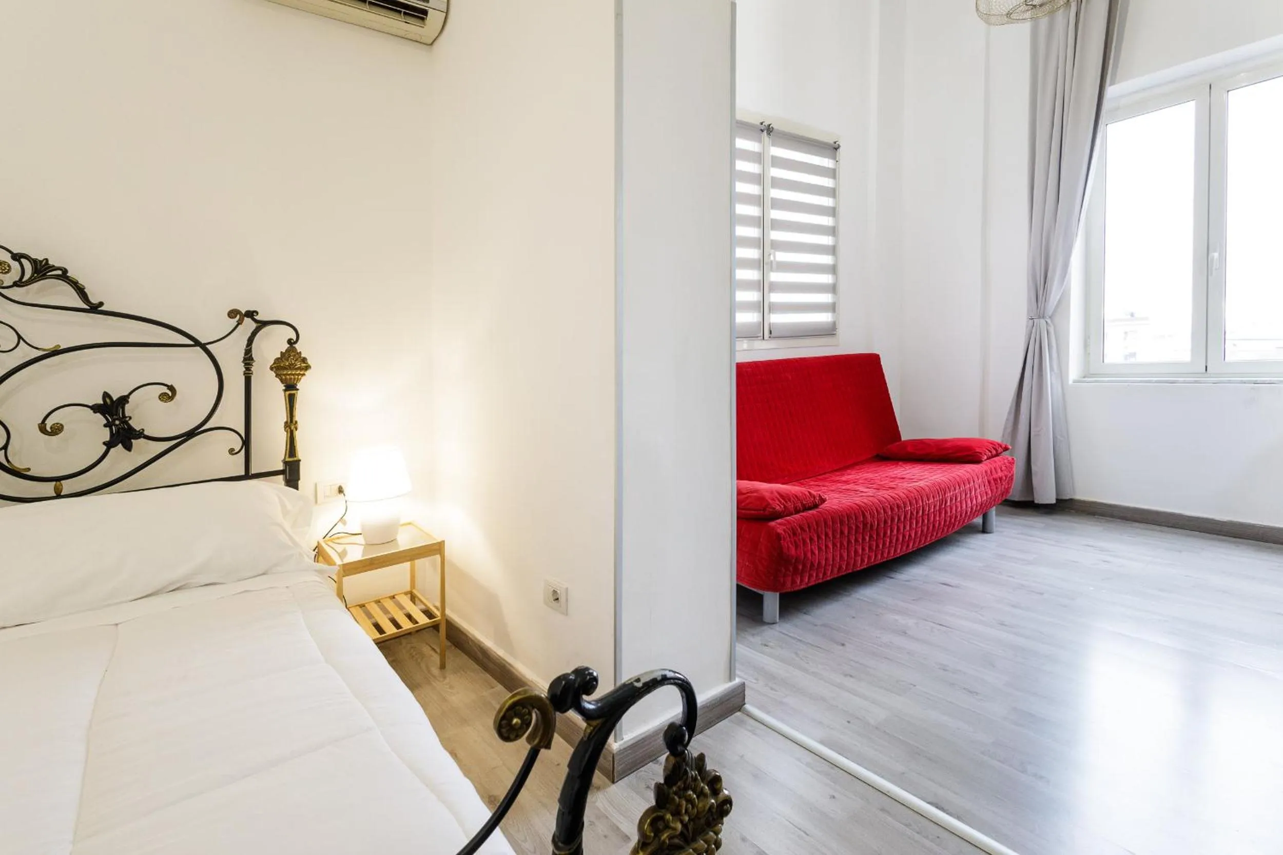 Seating area, Bed in Civico13