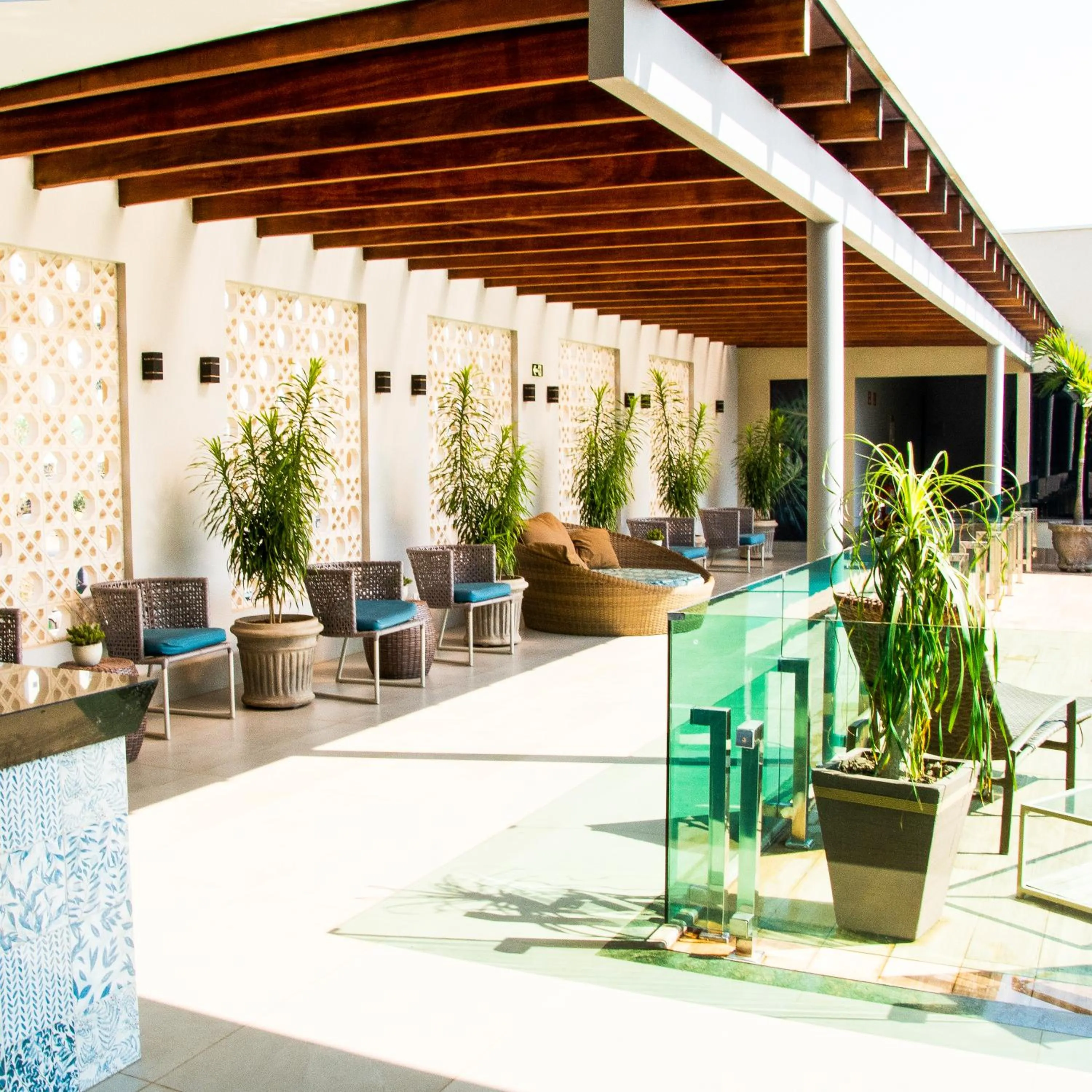 Lounge or bar in Golden Plaza Hotel