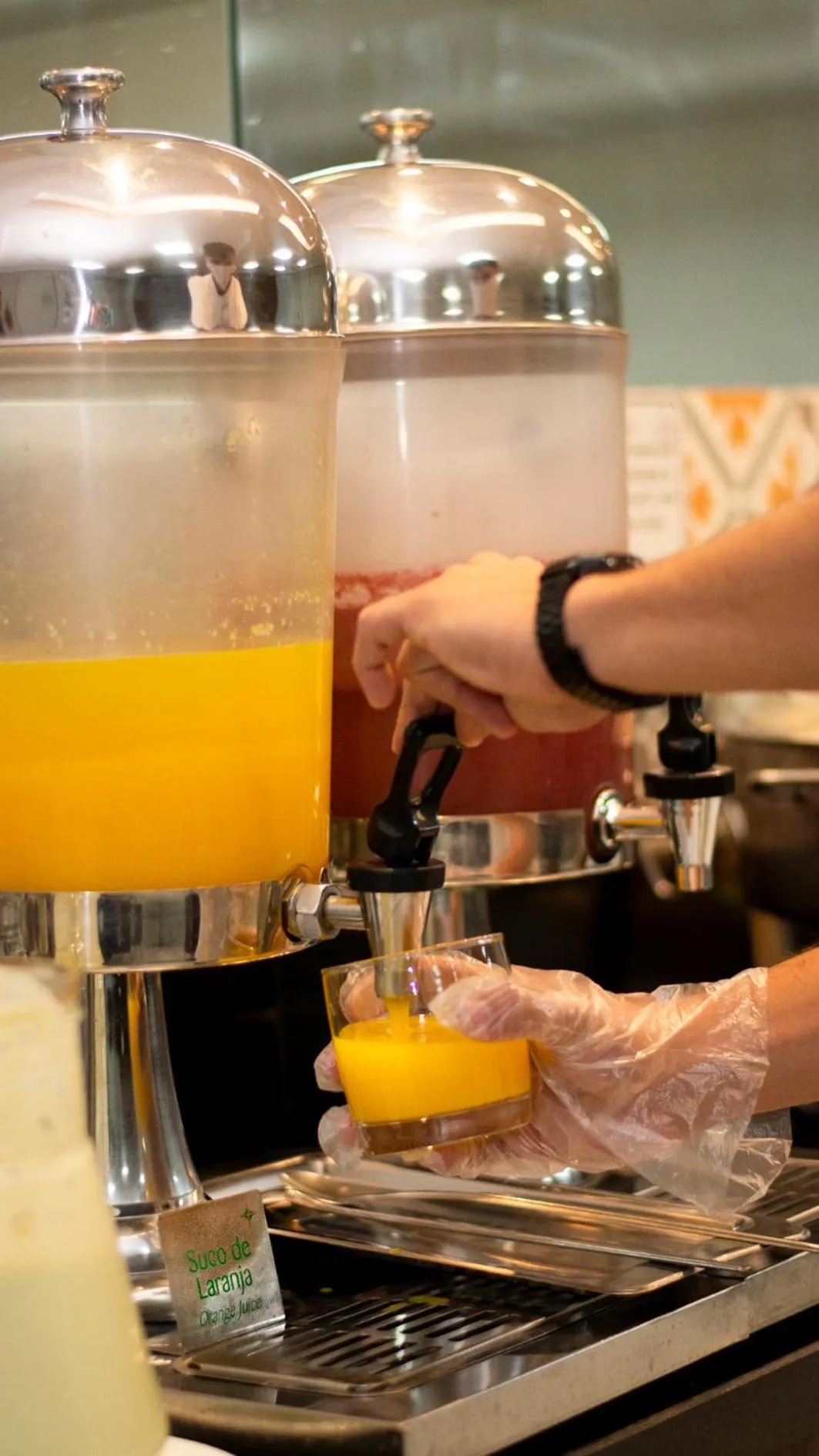 Breakfast in Golden Plaza Hotel