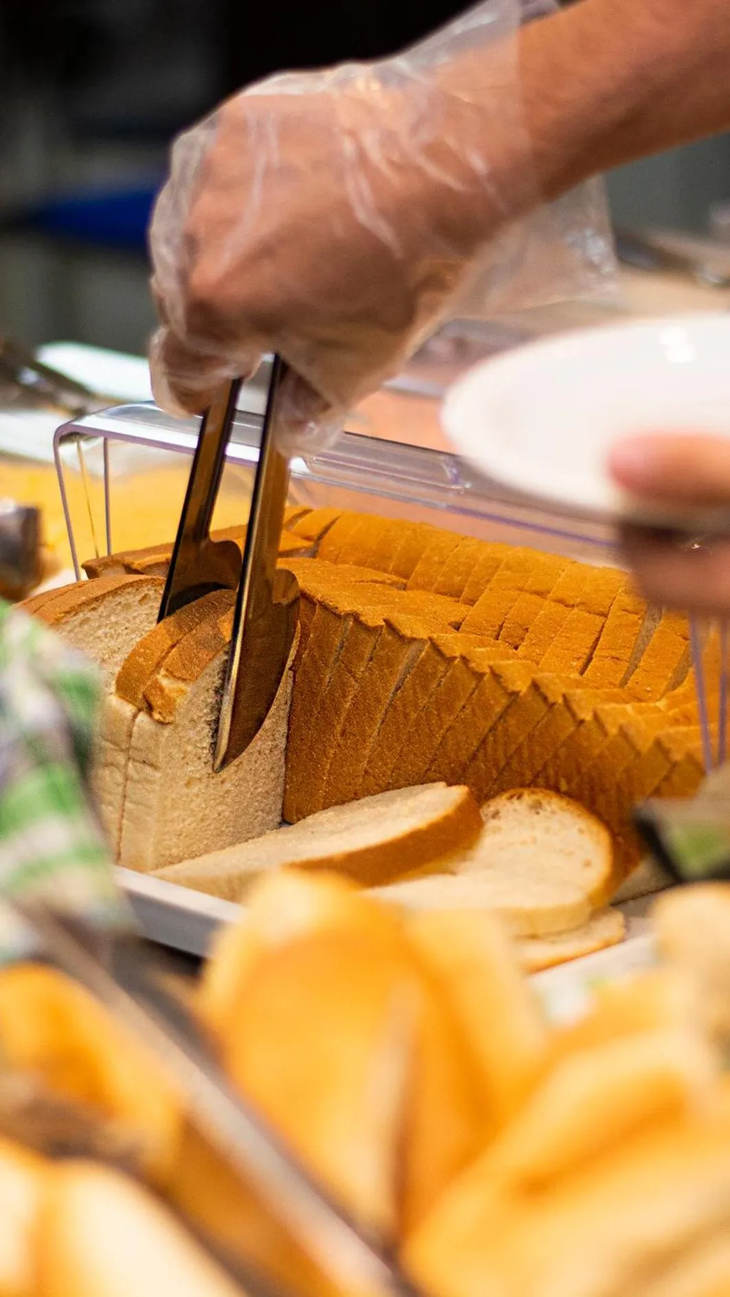 Breakfast in Golden Plaza Hotel