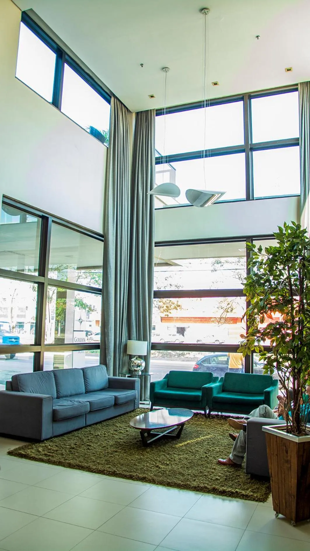 Lobby or reception in Golden Plaza Hotel