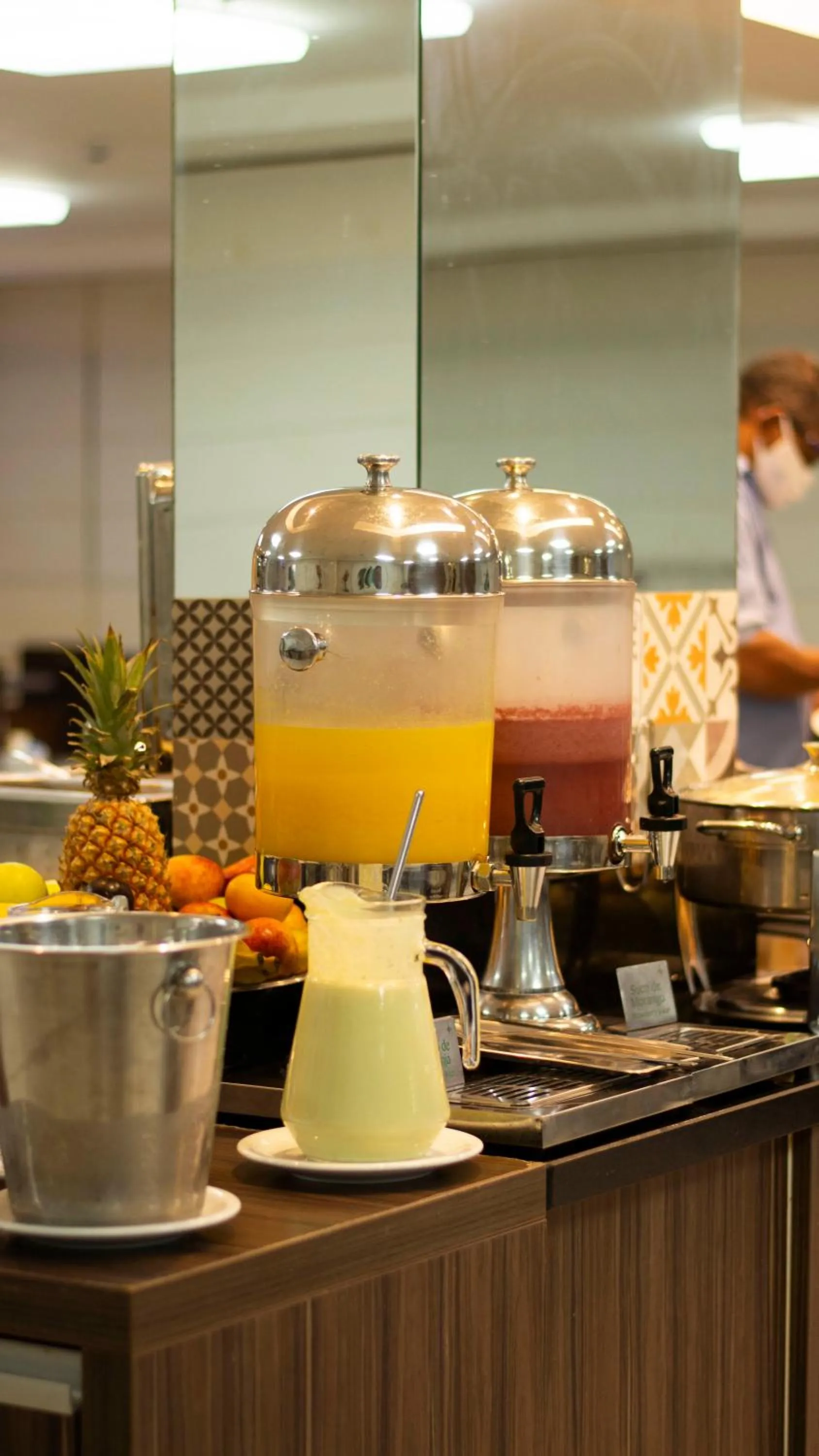 Breakfast in Golden Plaza Hotel