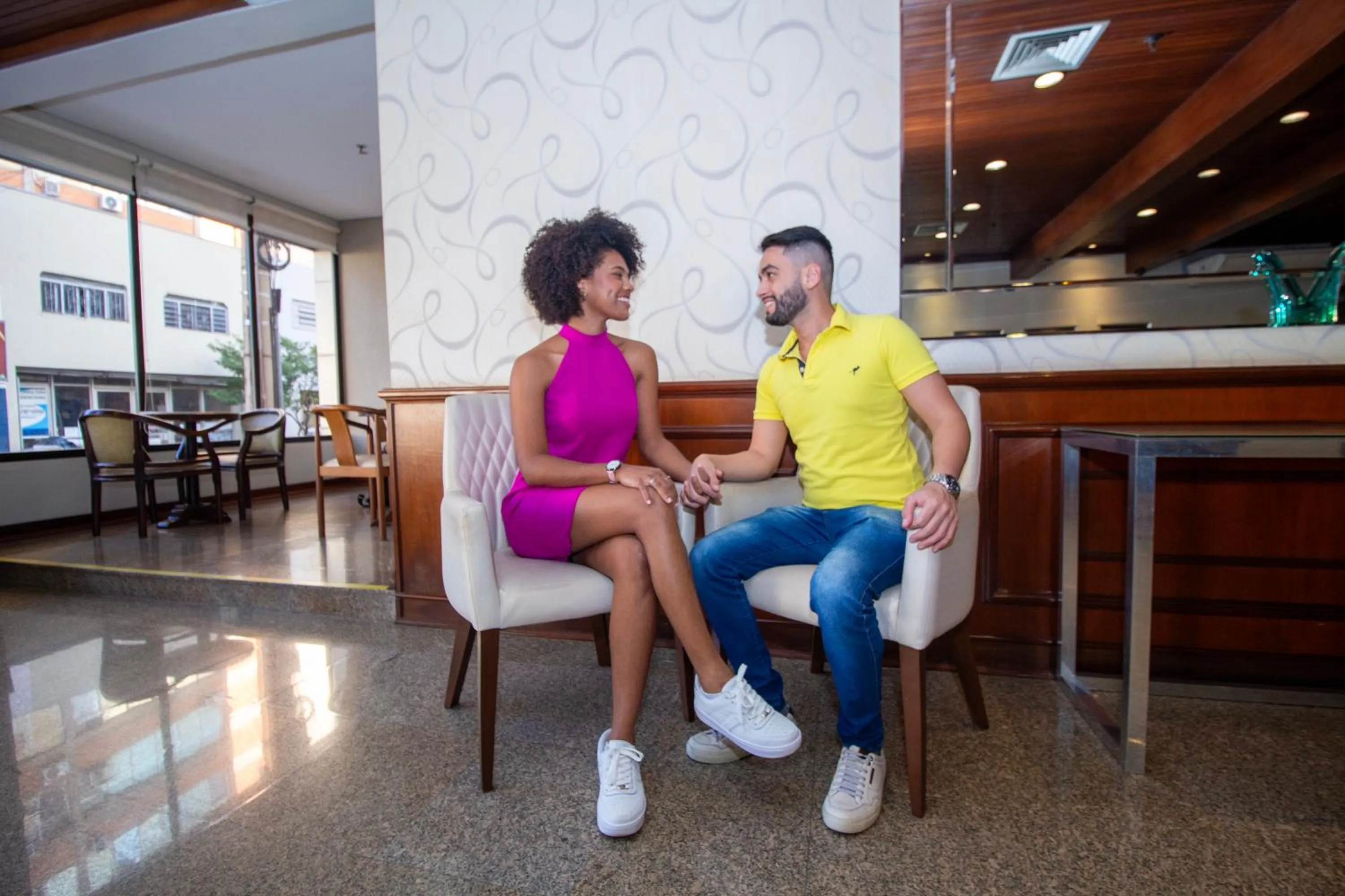 Lobby or reception in Hotel Dan Inn São José do Rio Preto by Nacional Inn