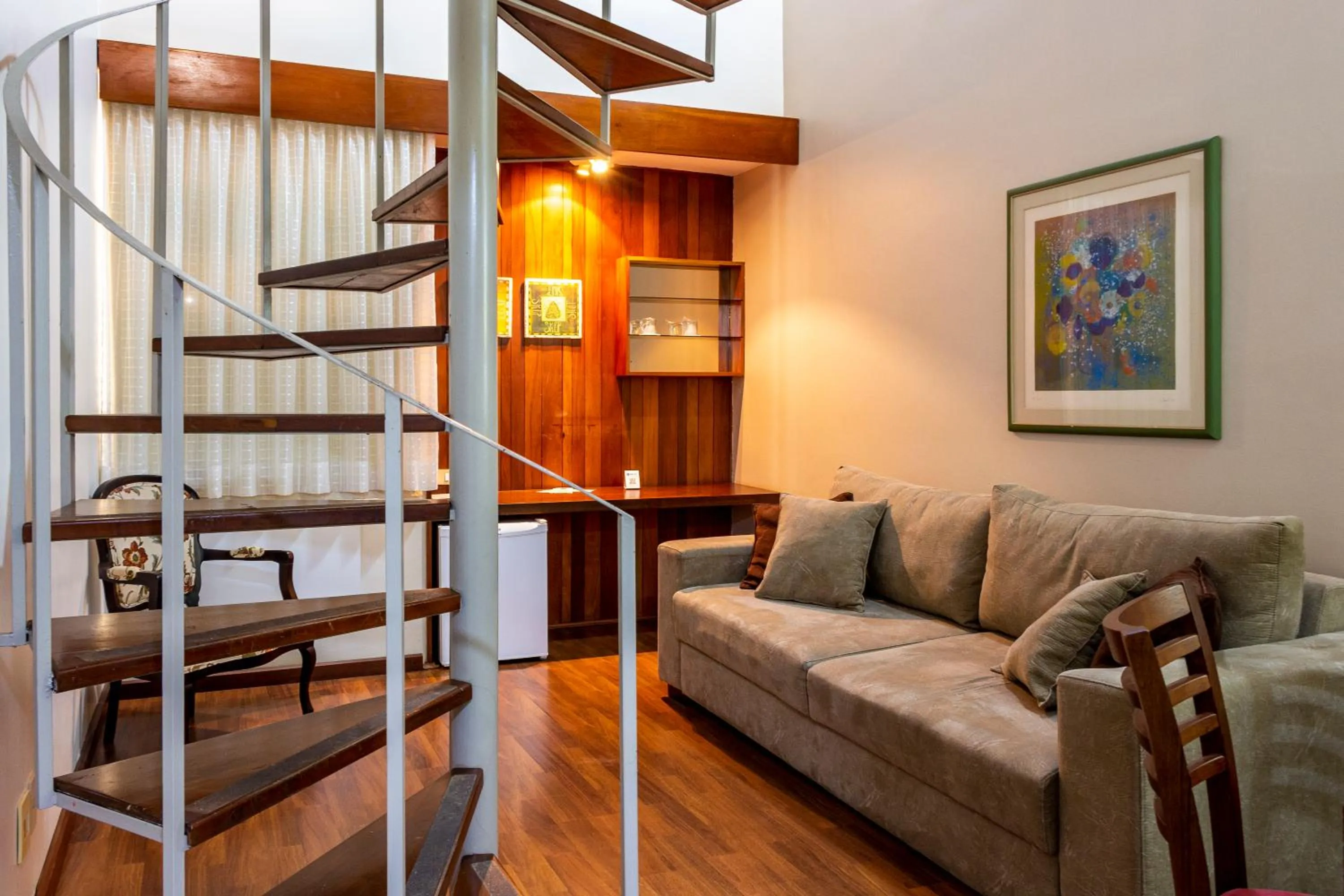 Living room in Hotel Dan Inn São José do Rio Preto by Nacional Inn