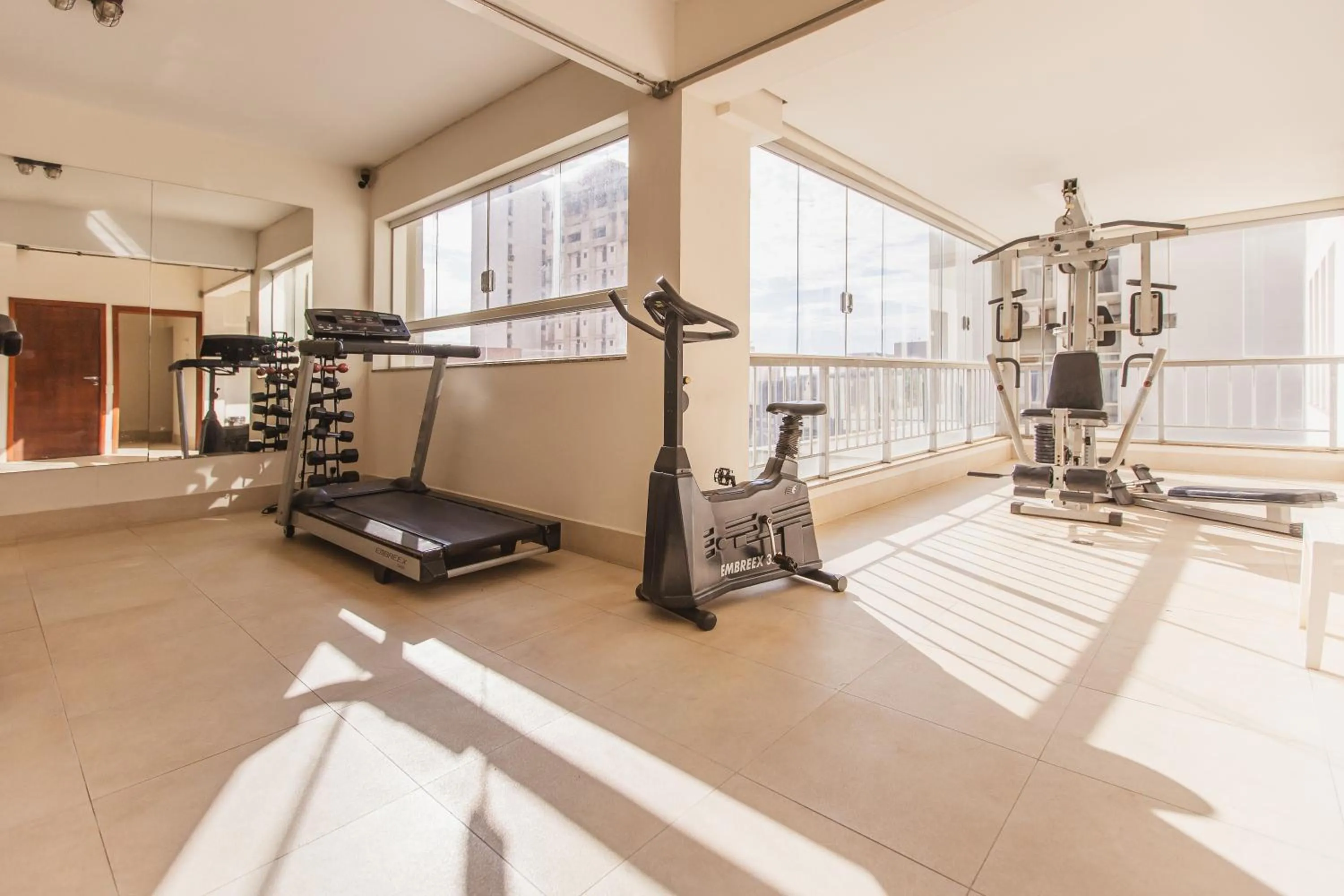 Fitness centre/facilities in Hotel Dan Inn São José do Rio Preto by Nacional Inn