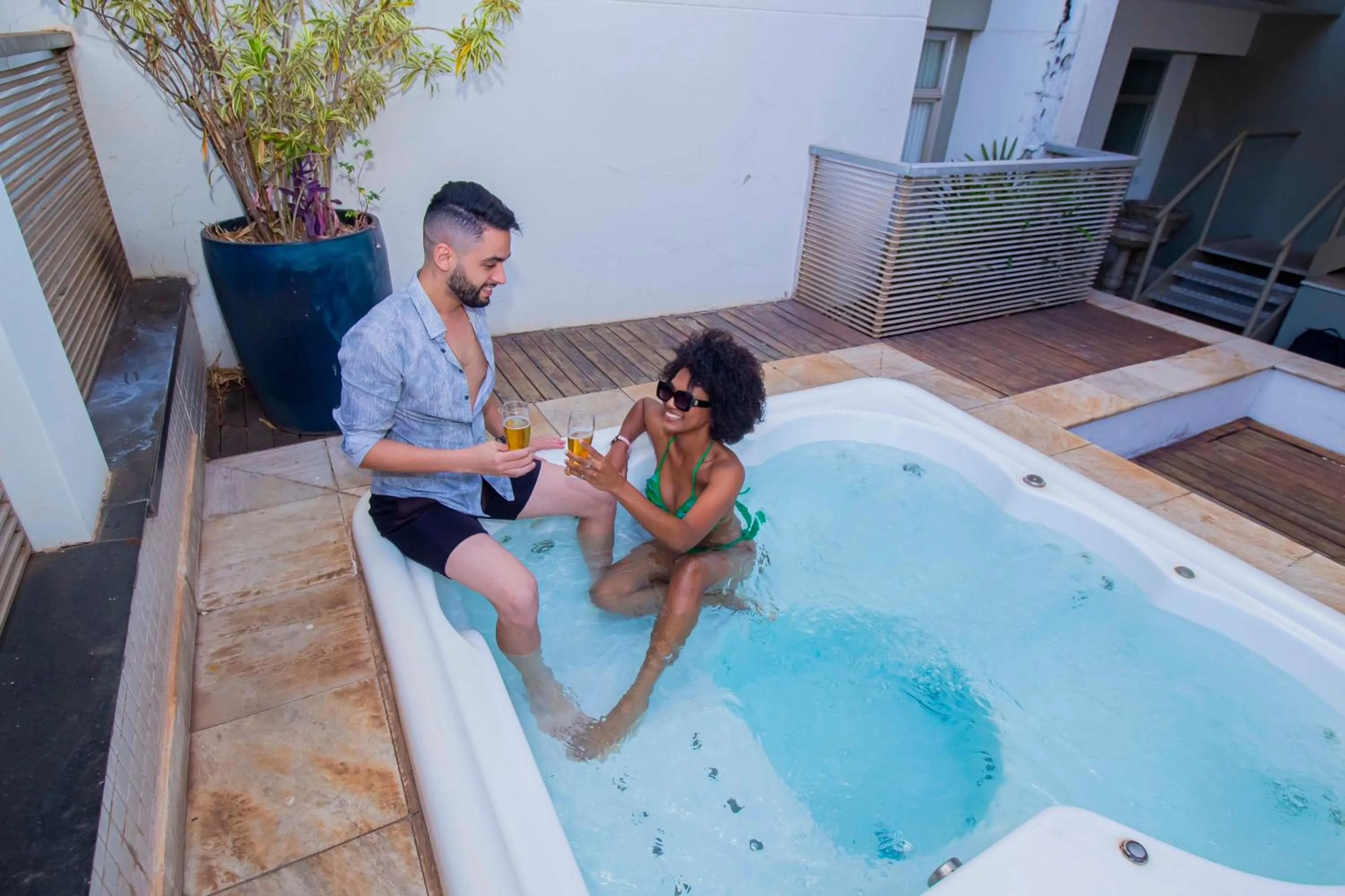 Hot Tub in Hotel Dan Inn São José do Rio Preto by Nacional Inn