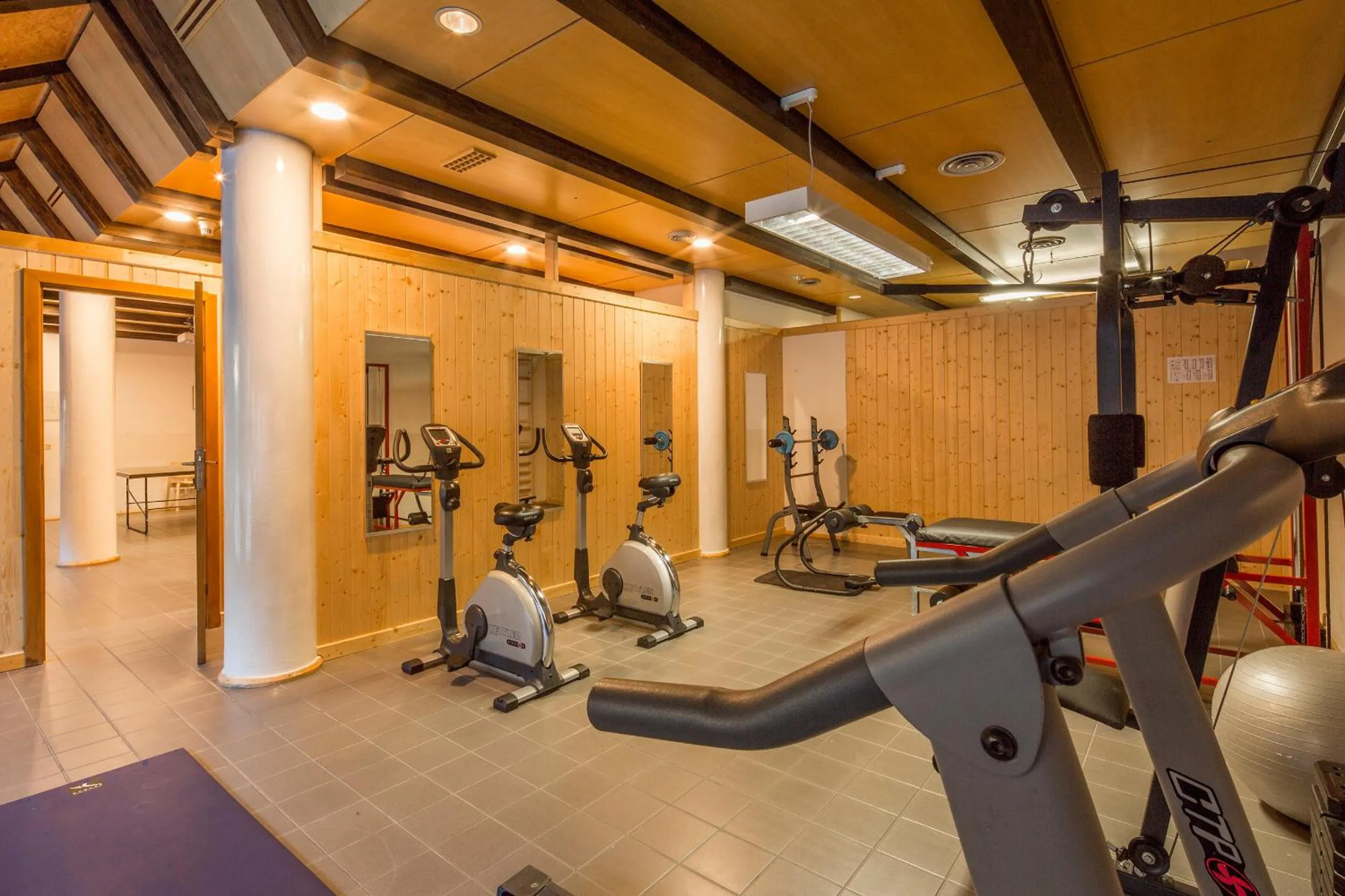 Fitness centre/facilities in Residence Campolongo