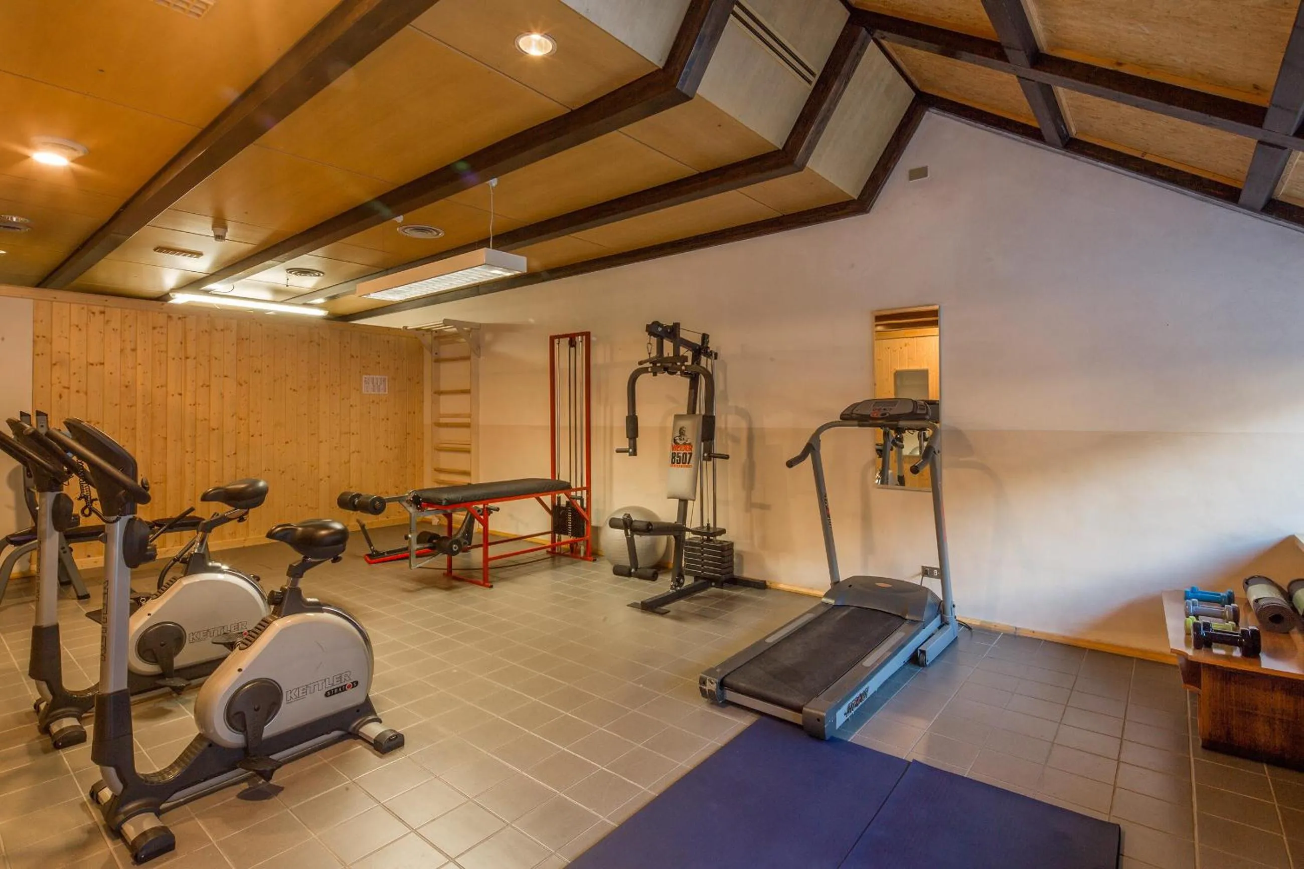 Fitness centre/facilities in Residence Campolongo