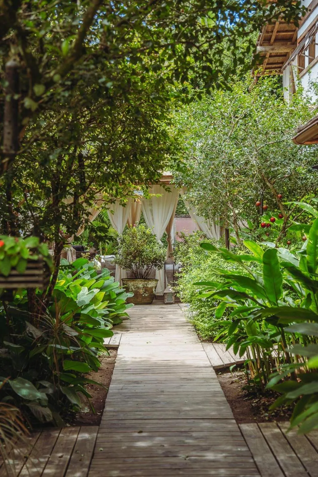 Garden in Pousada Encantada