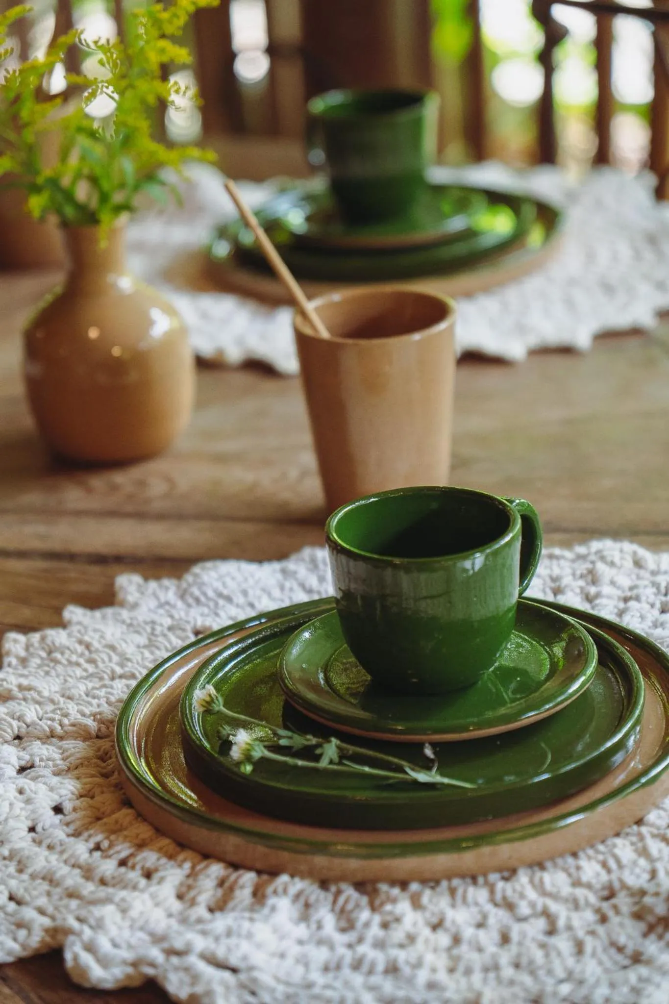 Dining area in Pousada Encantada