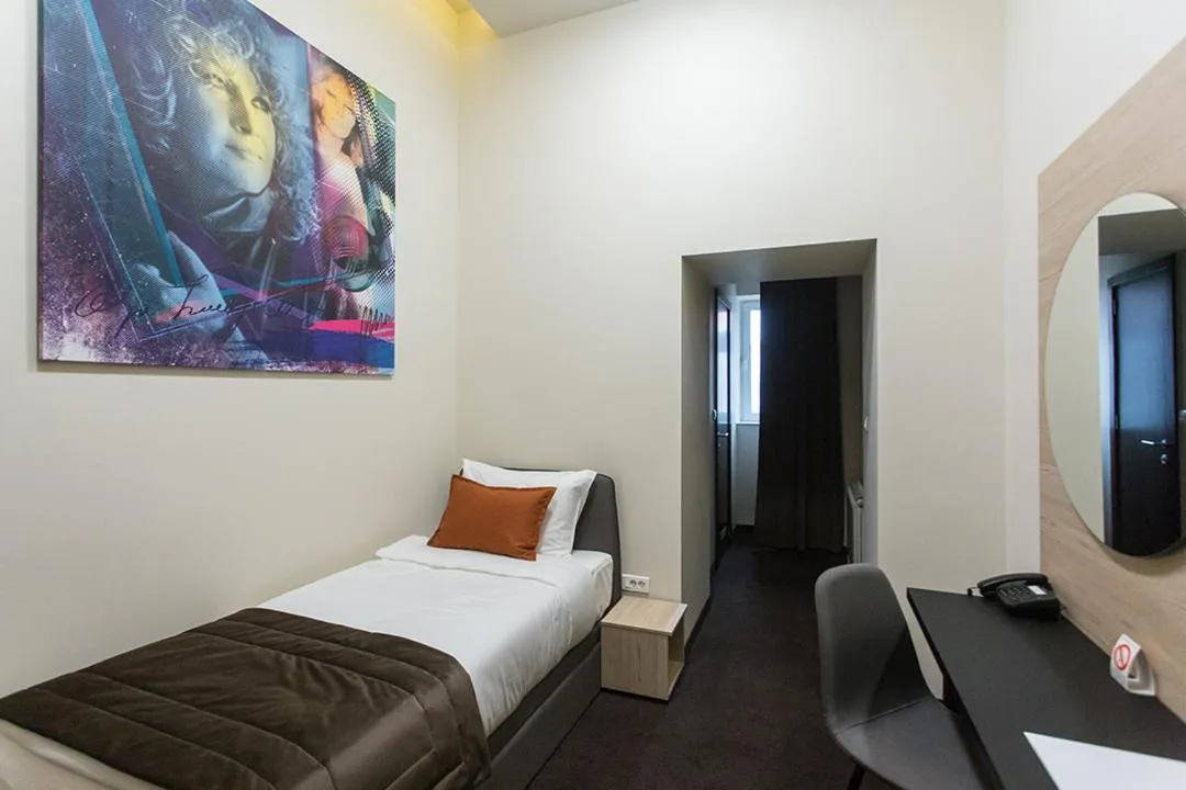 Bed in Hotel Grand Hedonist