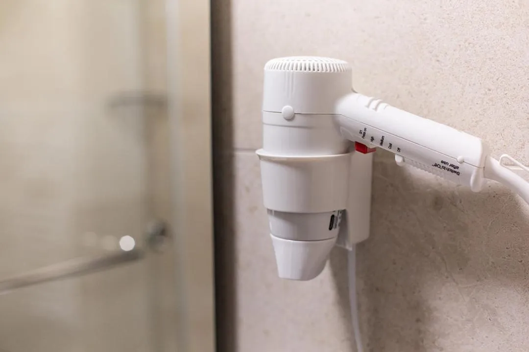 hair dryier in Hotel Grand Hedonist