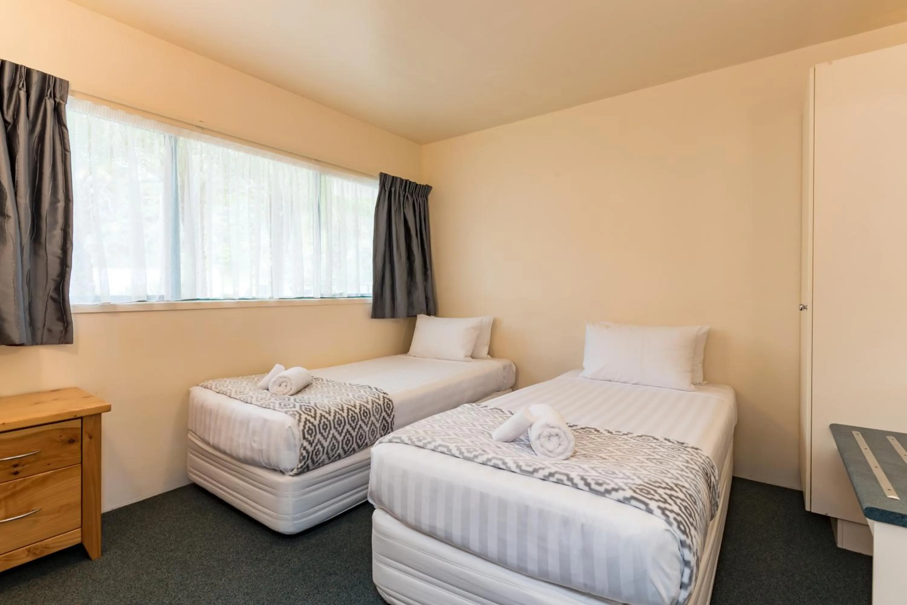 Bedroom in Te Tiriti Motel