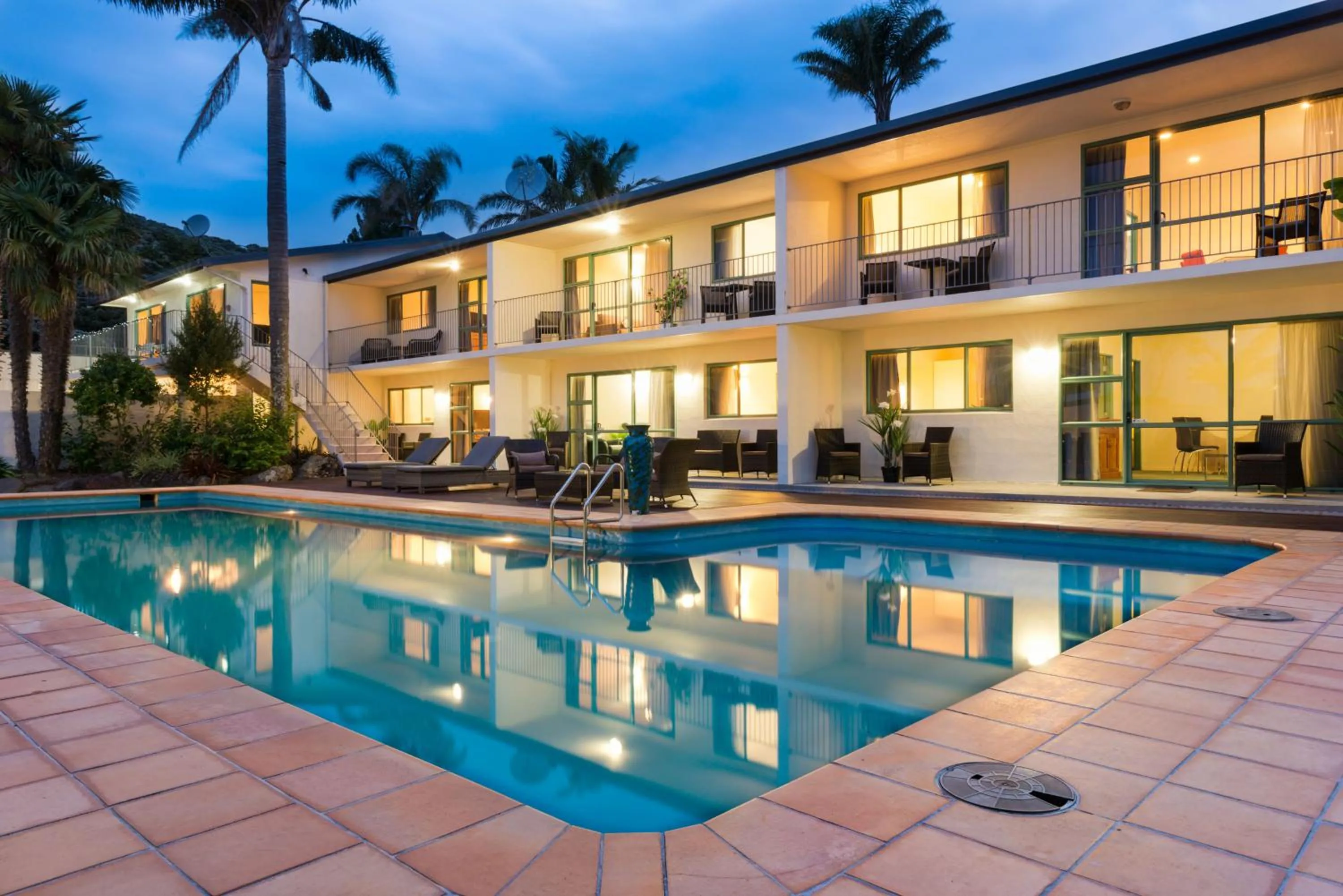 Property building in Te Tiriti Motel