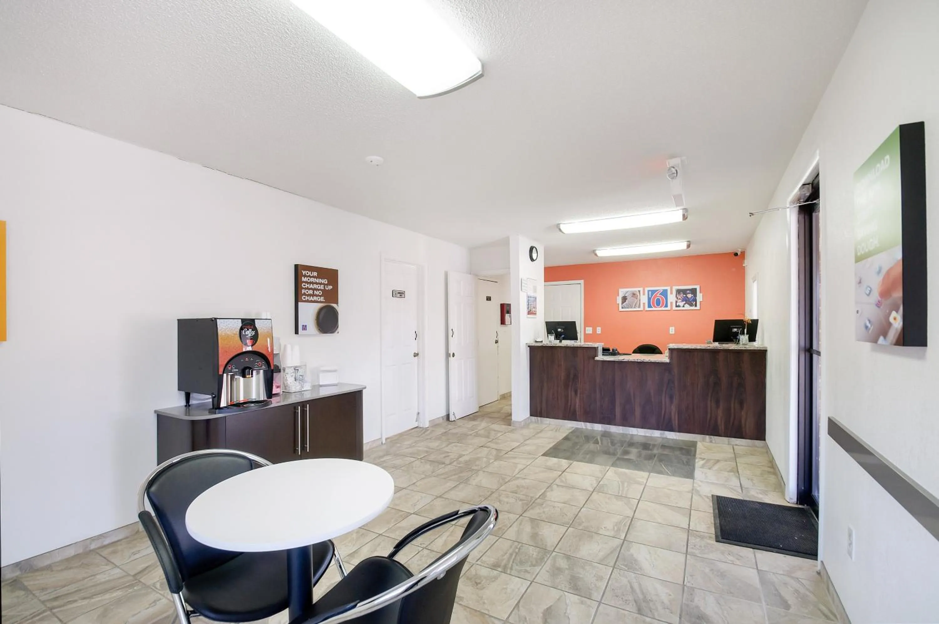 Lobby or reception in Motel 6-Charles Town, WV