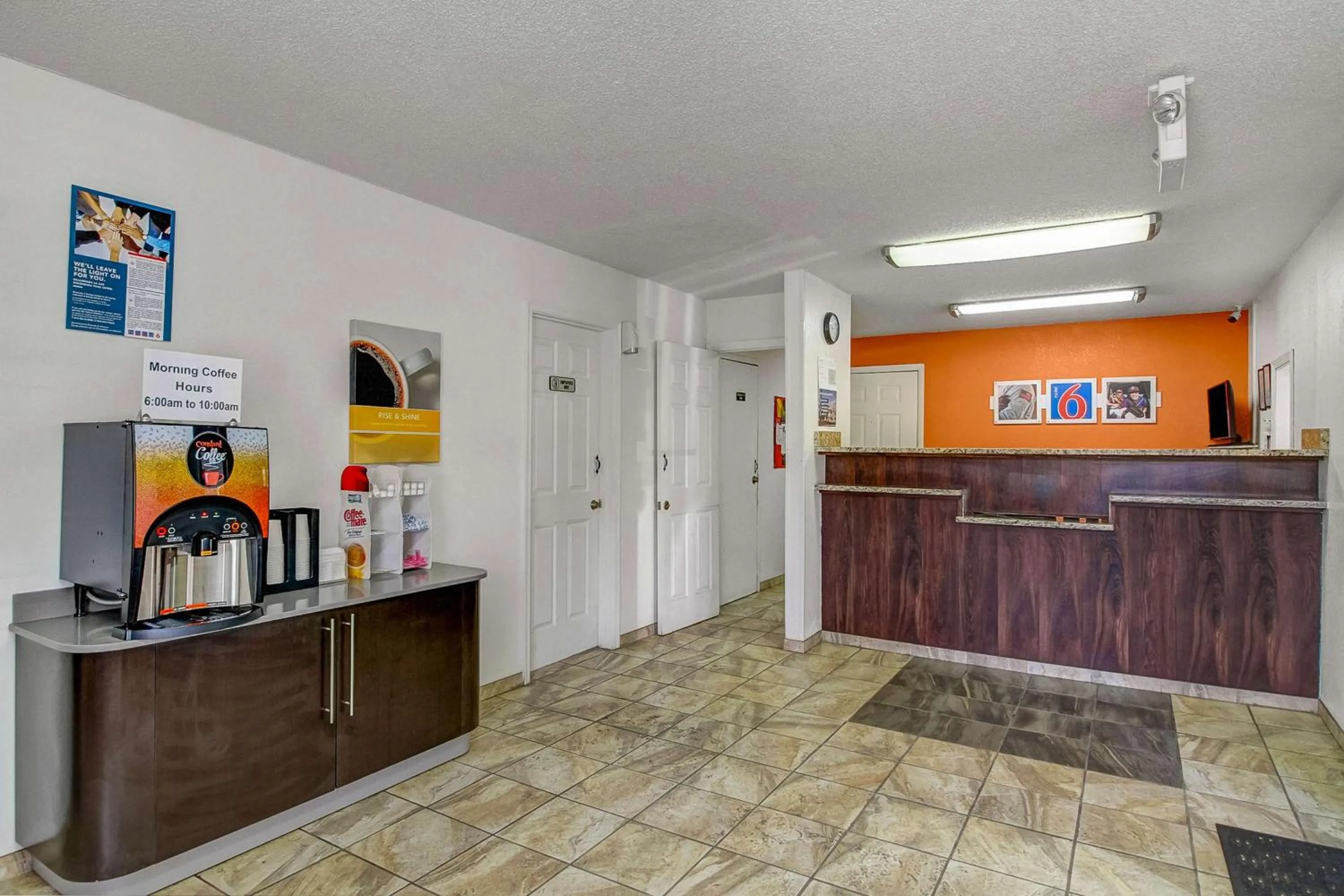 Lobby or reception in Motel 6-Charles Town, WV
