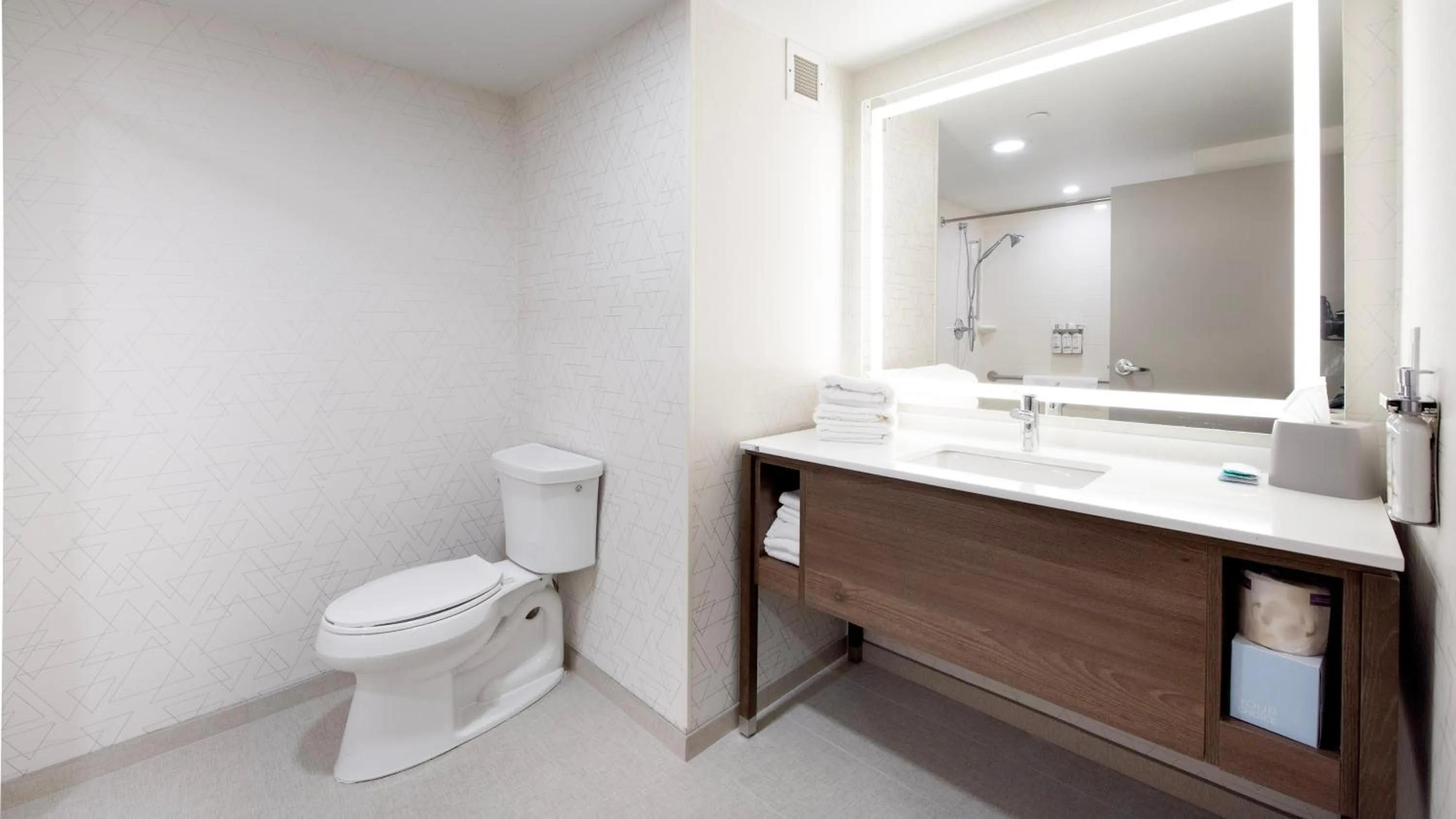 Bathroom in Holiday Inn Express Hotel & Suites Waterloo - St. Jacobs Area, an IHG Hotel