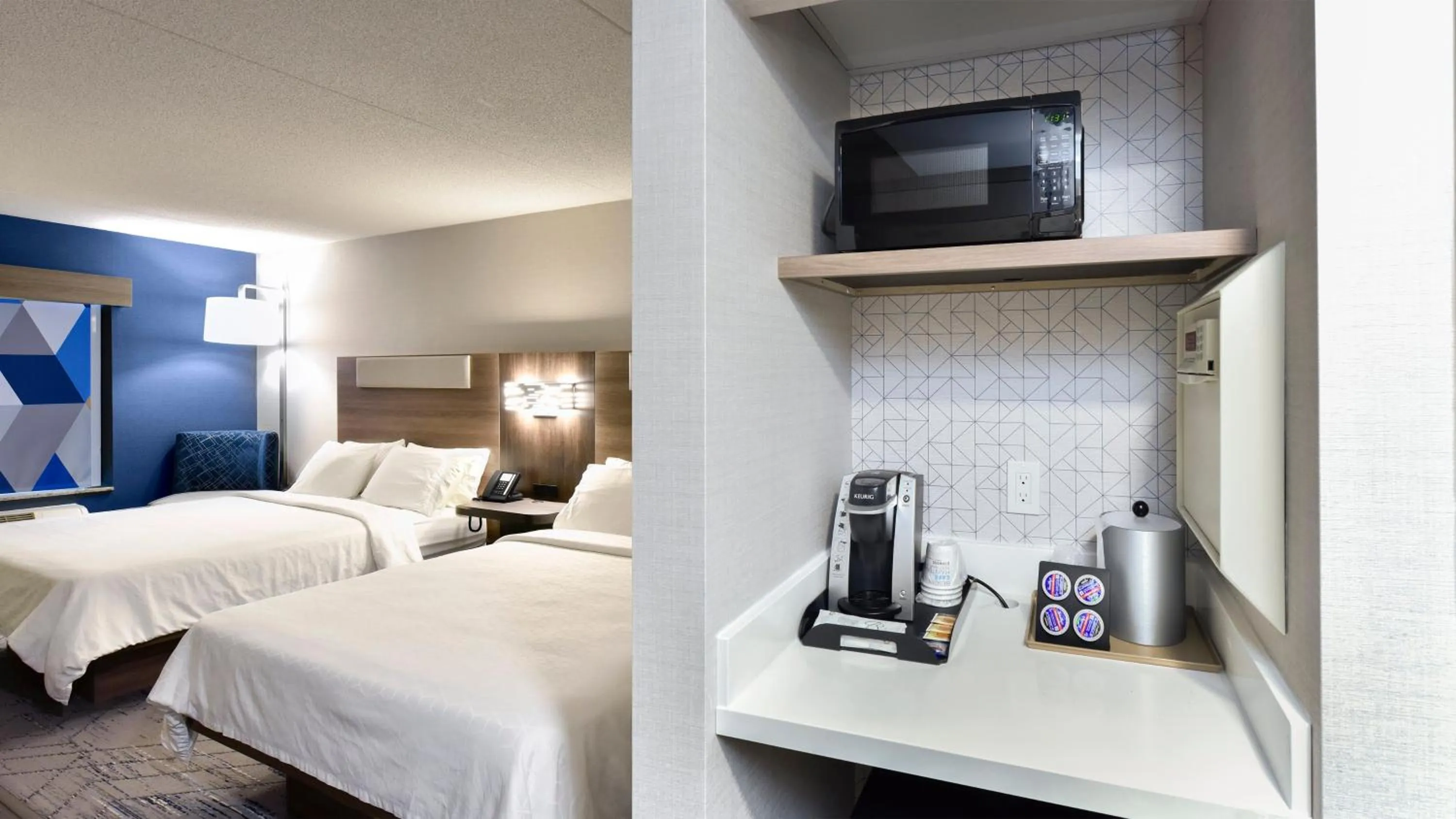 Photo of the whole room, Bed in Holiday Inn Express Hotel & Suites Waterloo - St. Jacobs Area, an IHG Hotel