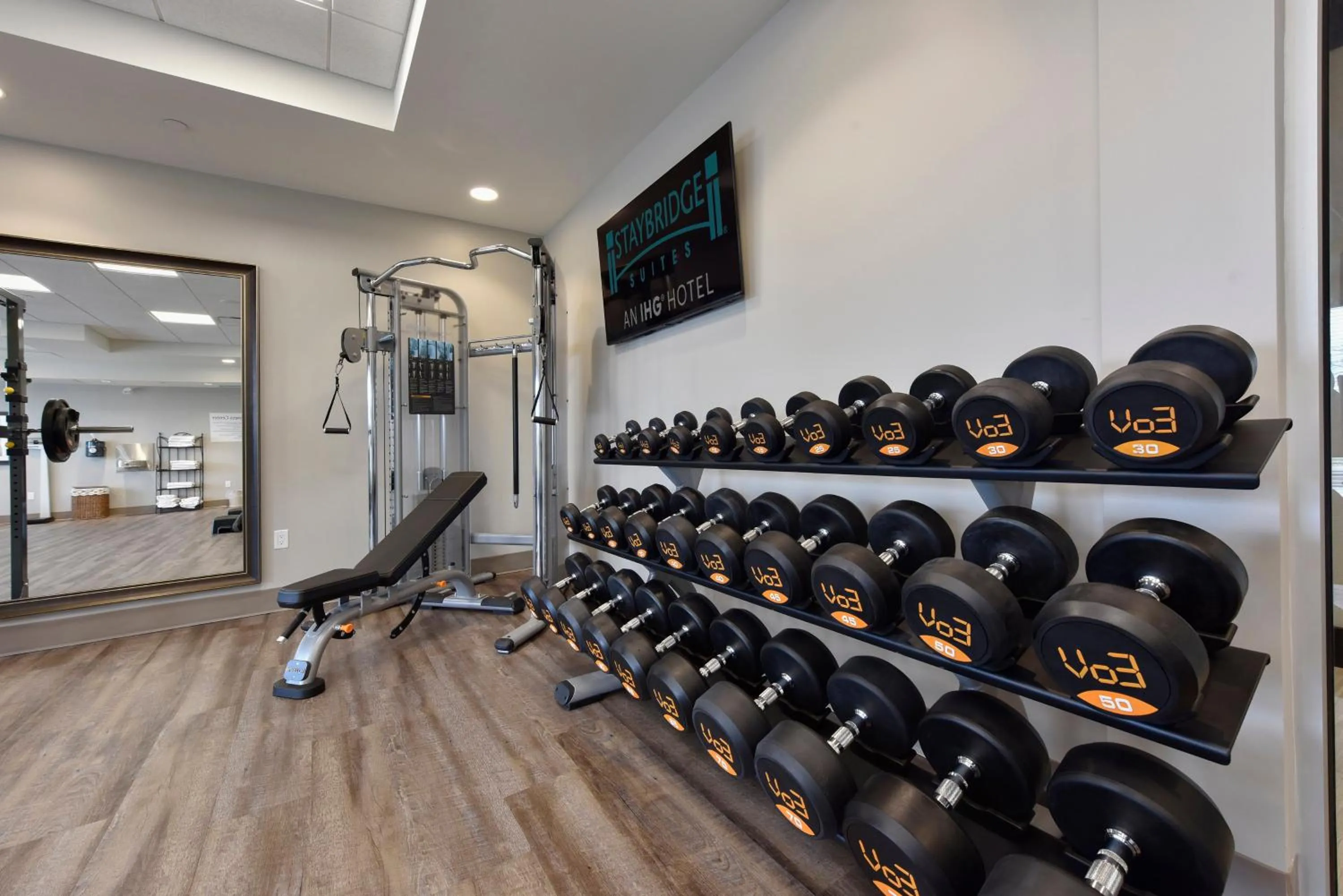 Fitness centre/facilities in Holiday Inn Express Hotel & Suites Waterloo - St. Jacobs Area, an IHG Hotel