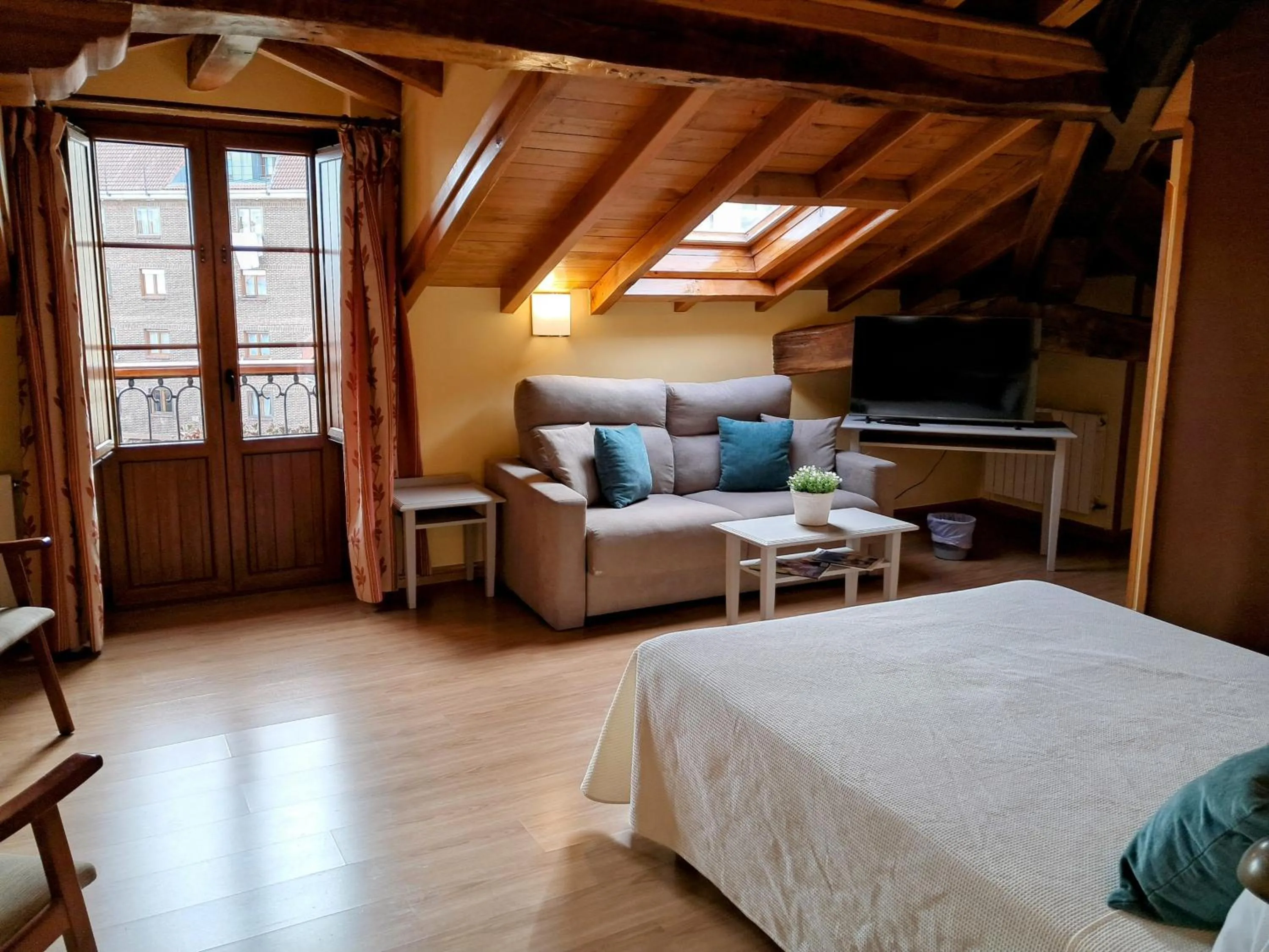 Bed in Hotel San Roque