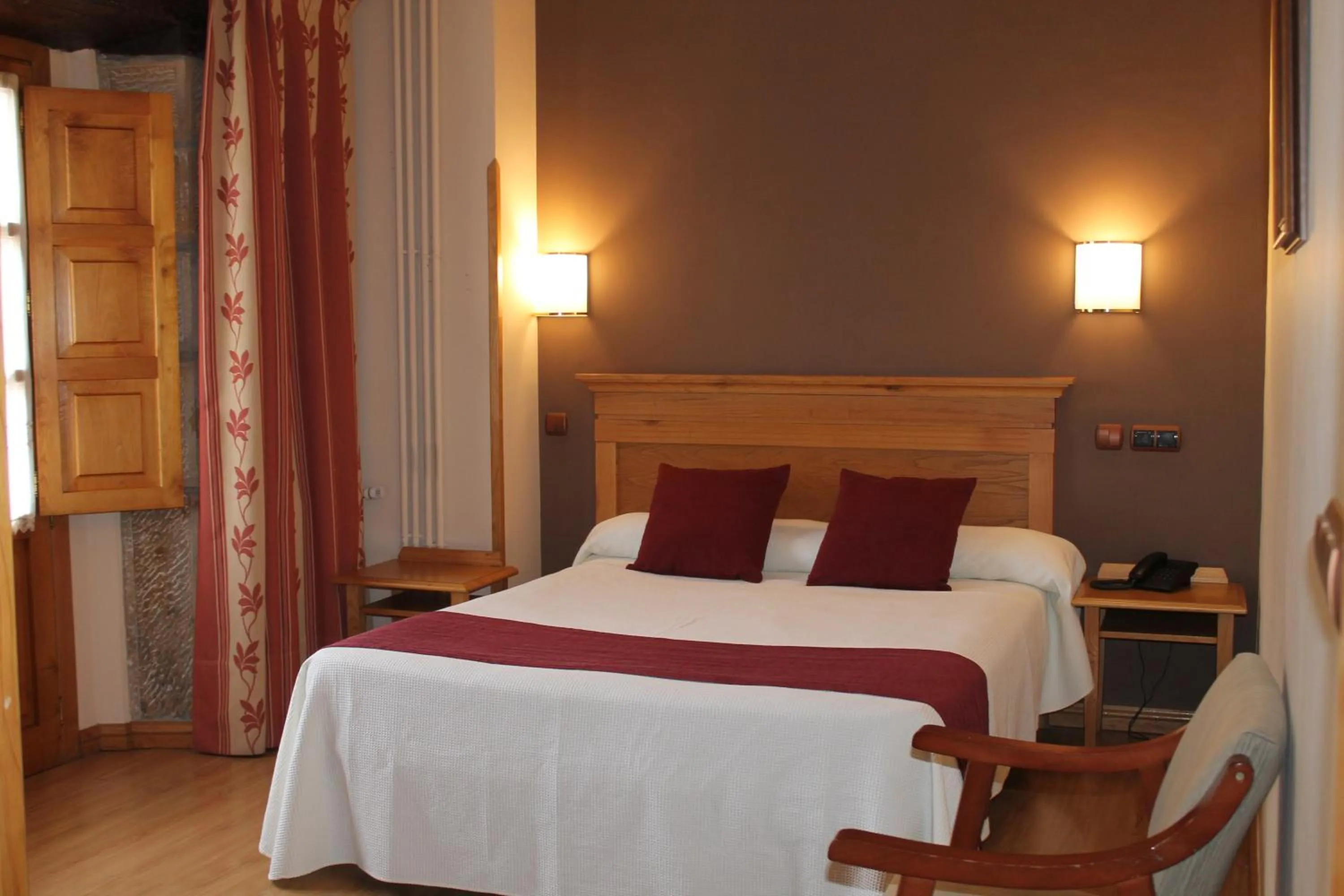 Bed in Hotel San Roque