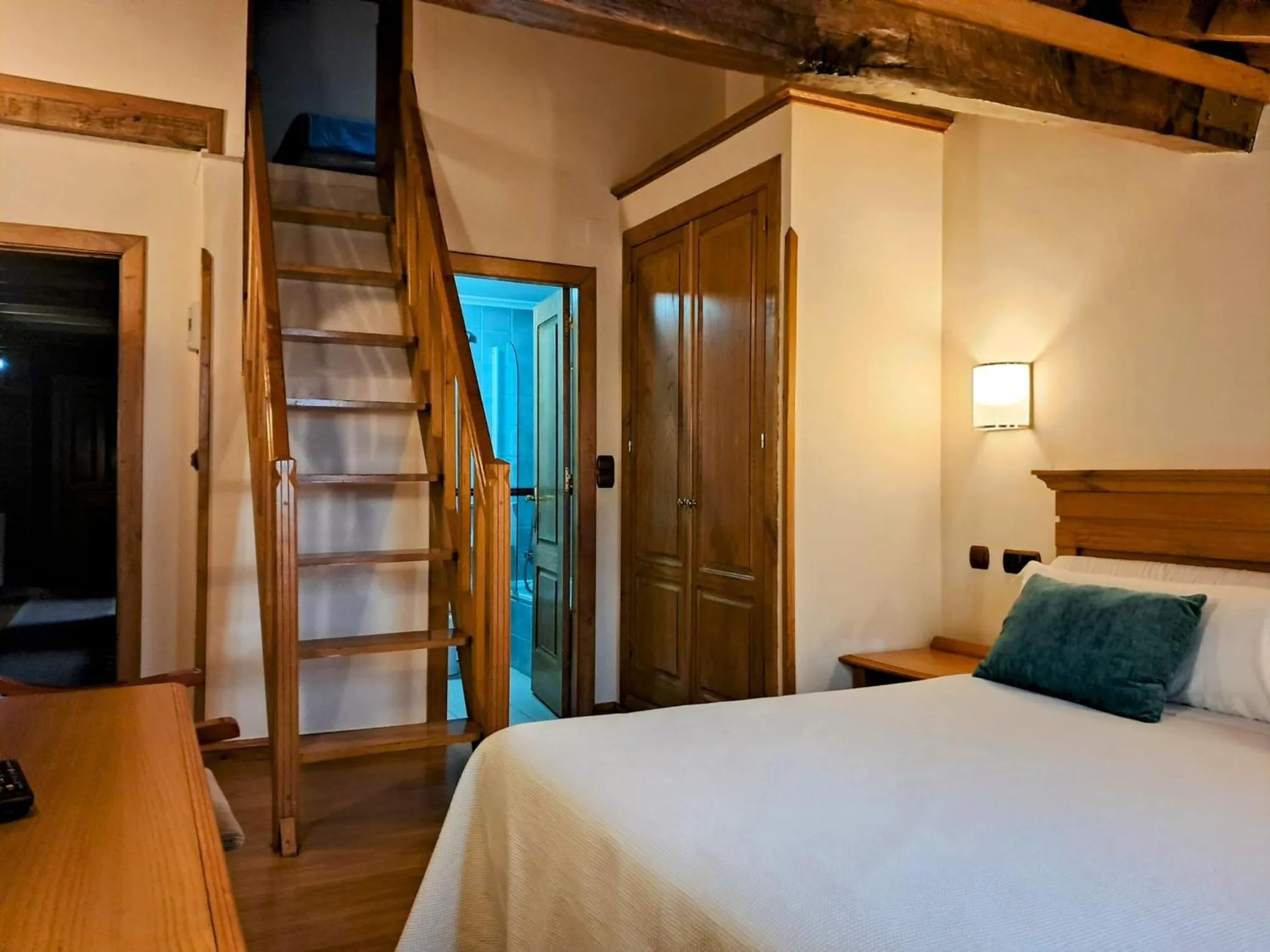 Bed in Hotel San Roque