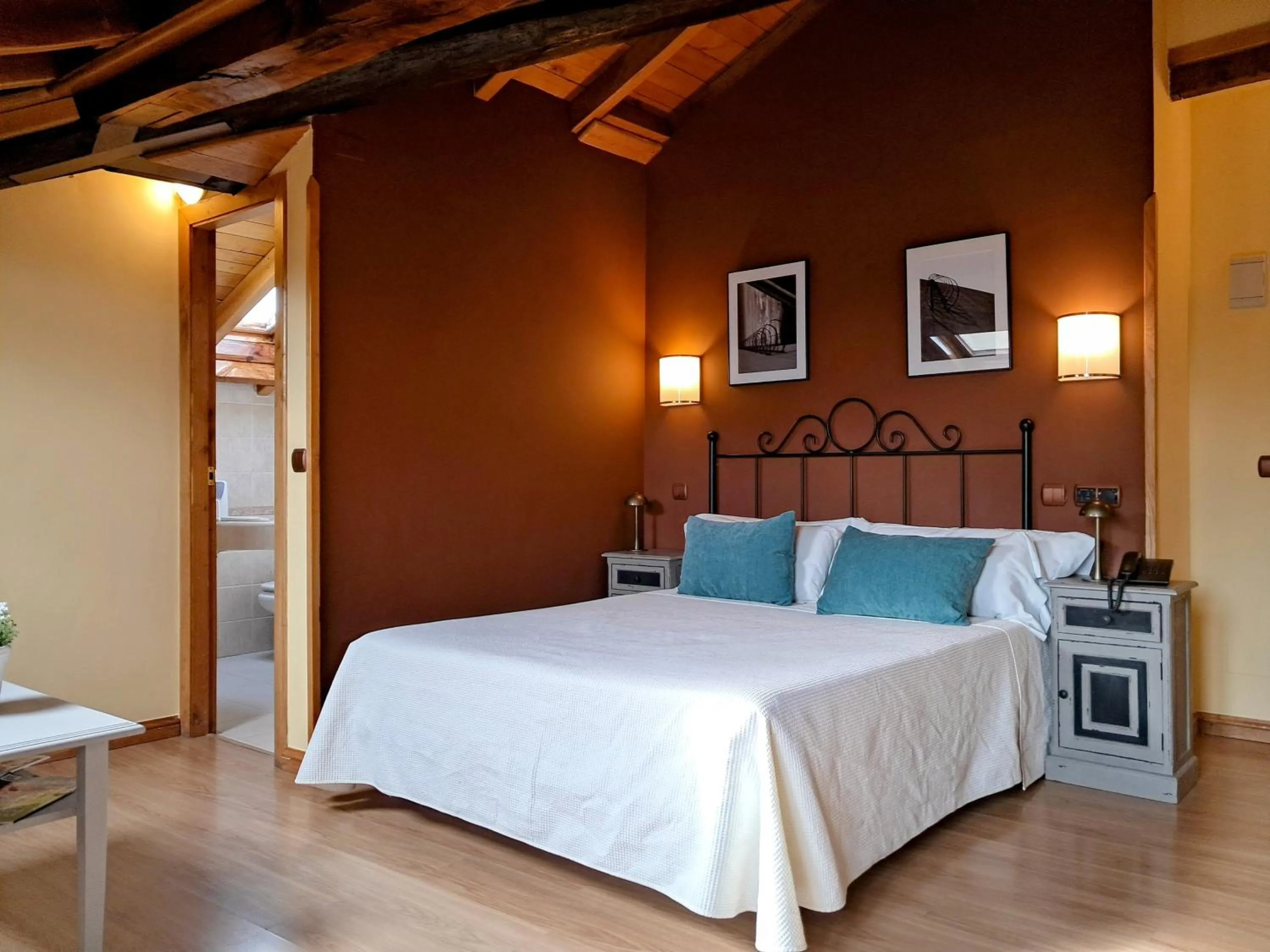 Bed in Hotel San Roque