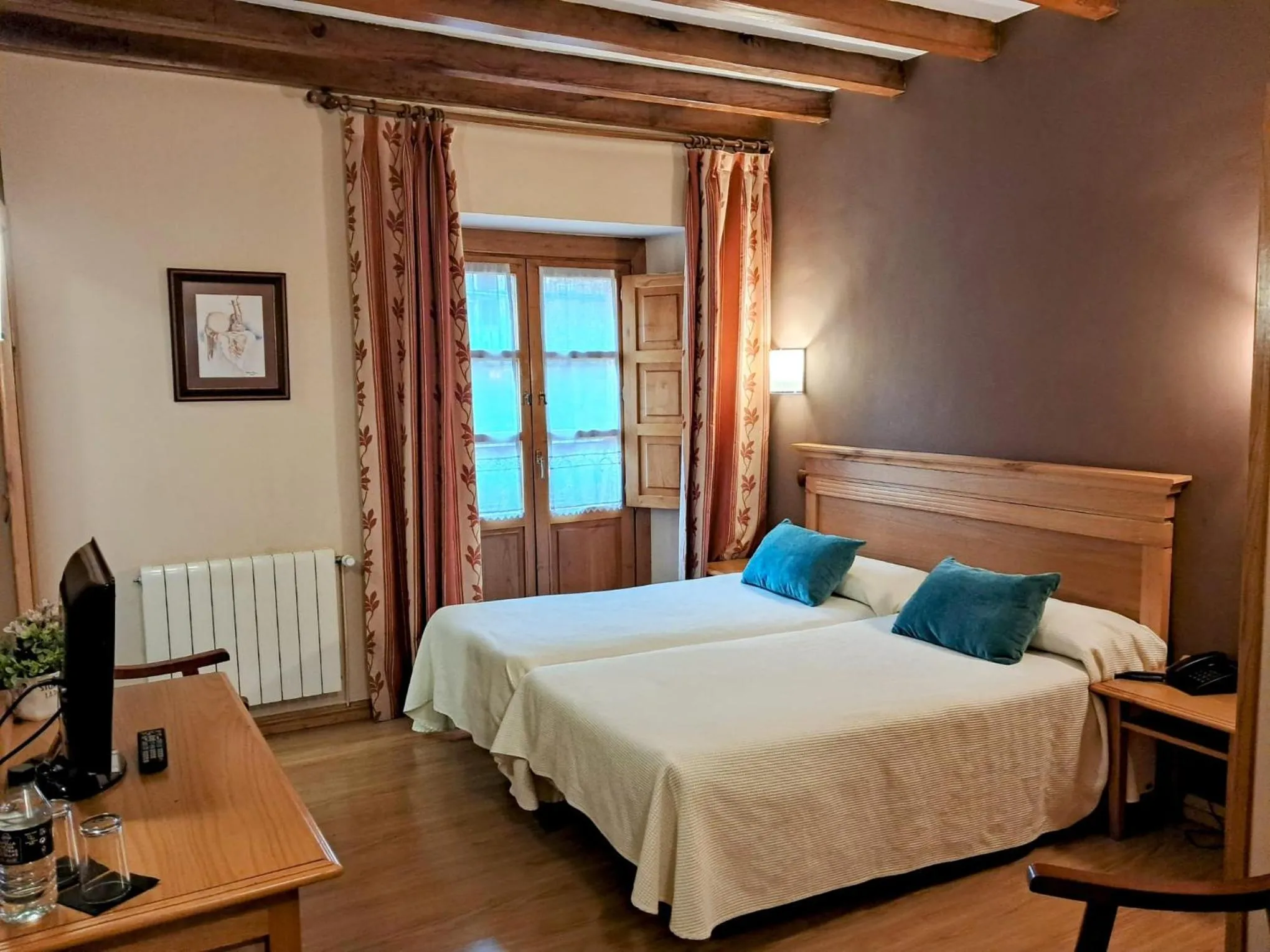 Bed in Hotel San Roque