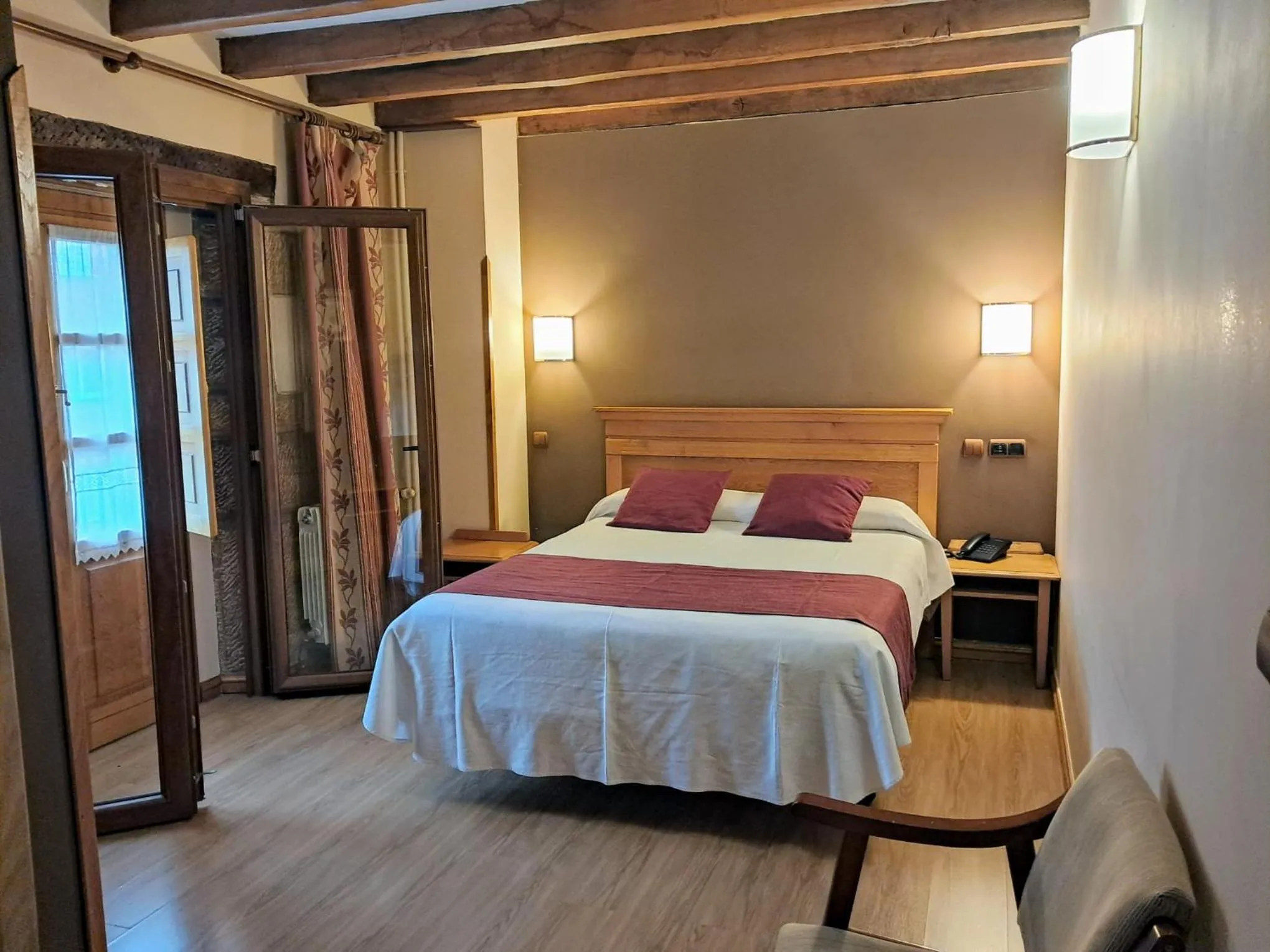 Bed in Hotel San Roque