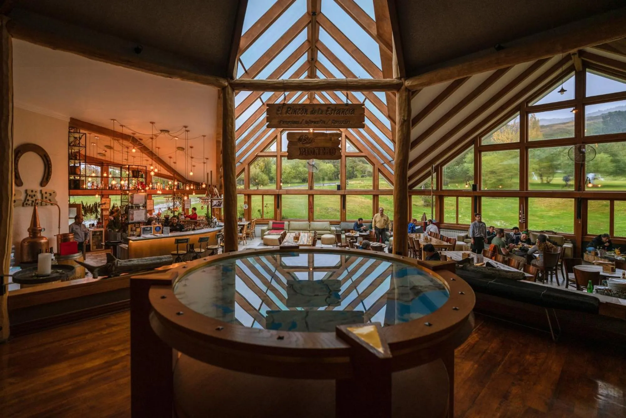 Property building in Hotel Las Torres Patagonia