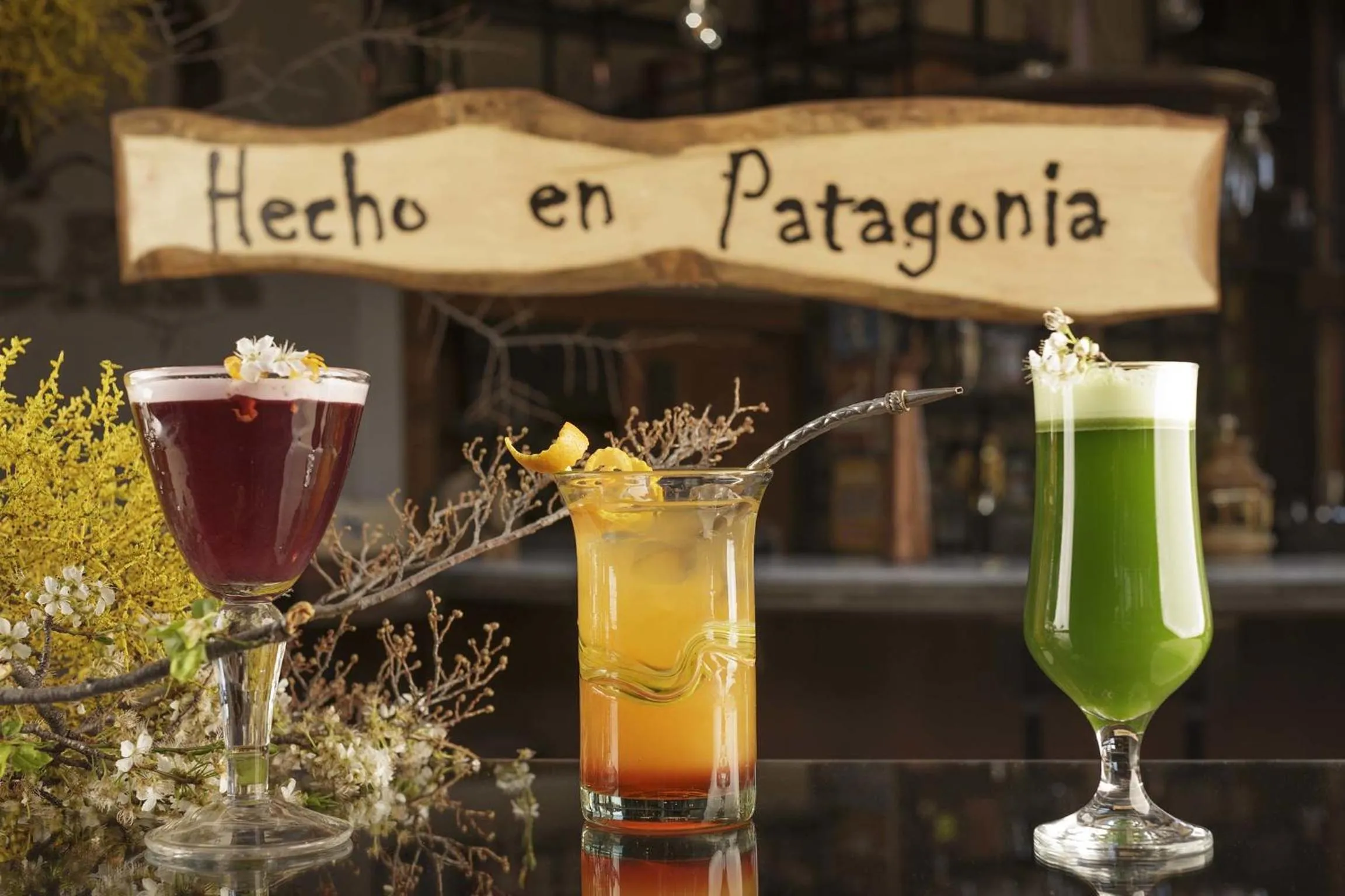 Alcoholic drinks in Hotel Las Torres Patagonia