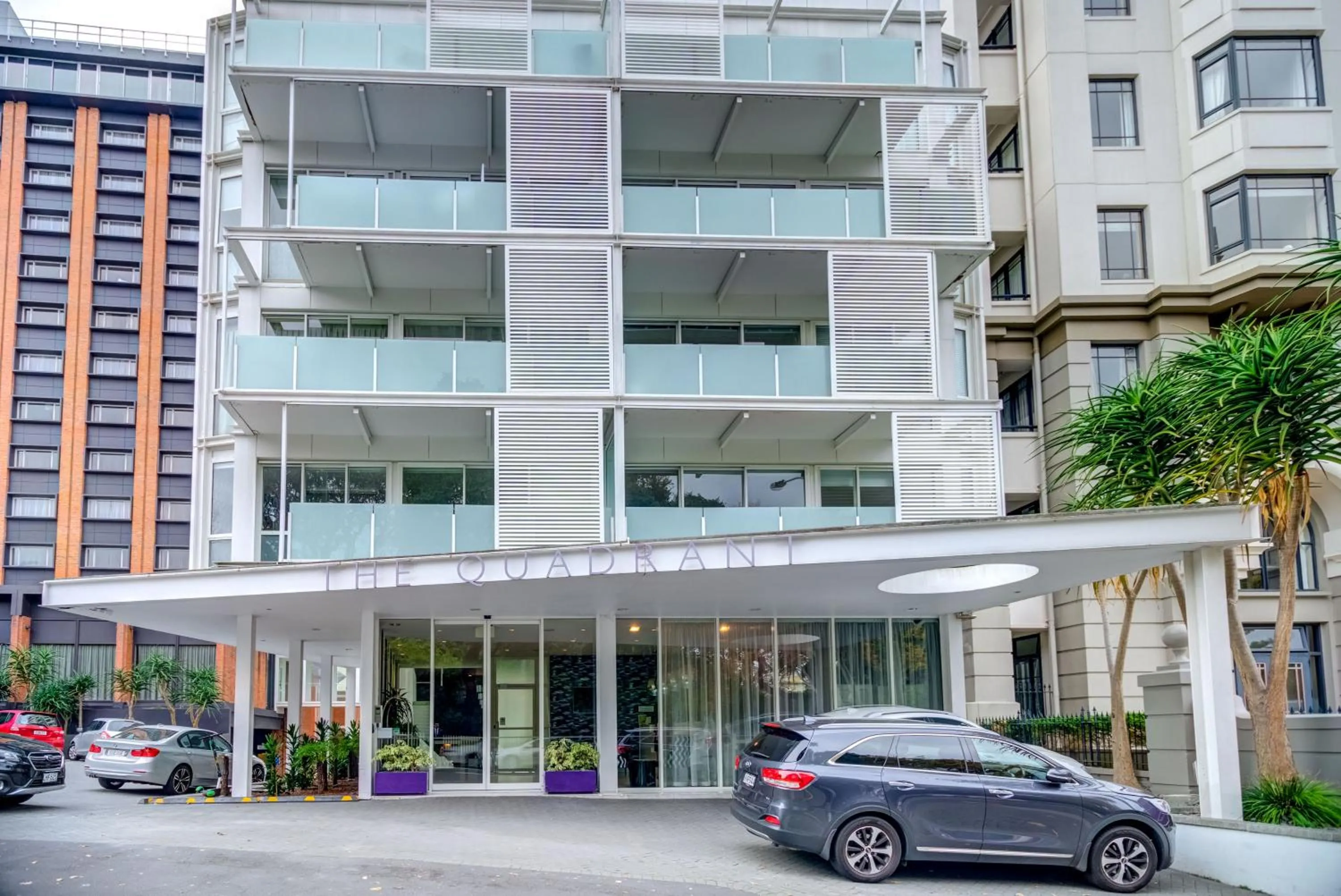 Property building in The Quadrant Hotel & Suites