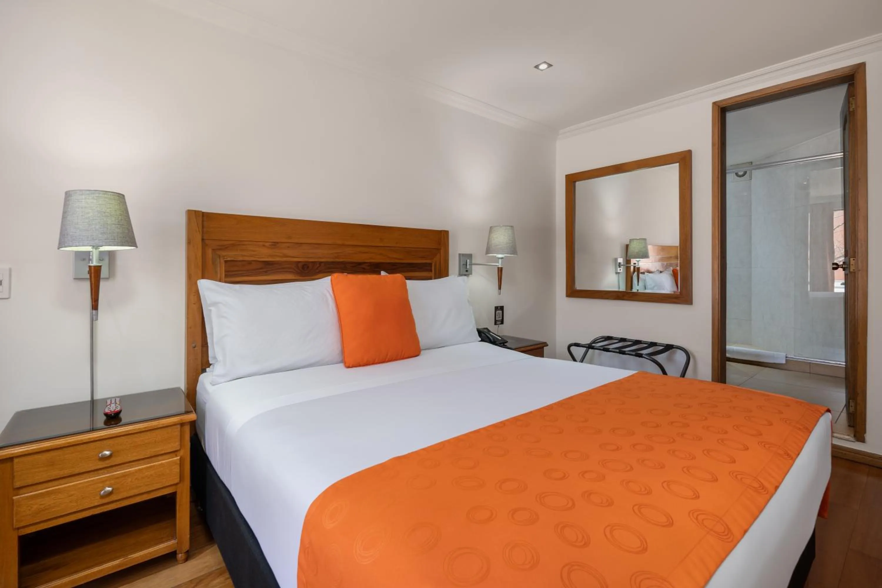 Bed in Hotel Egina Bogotá