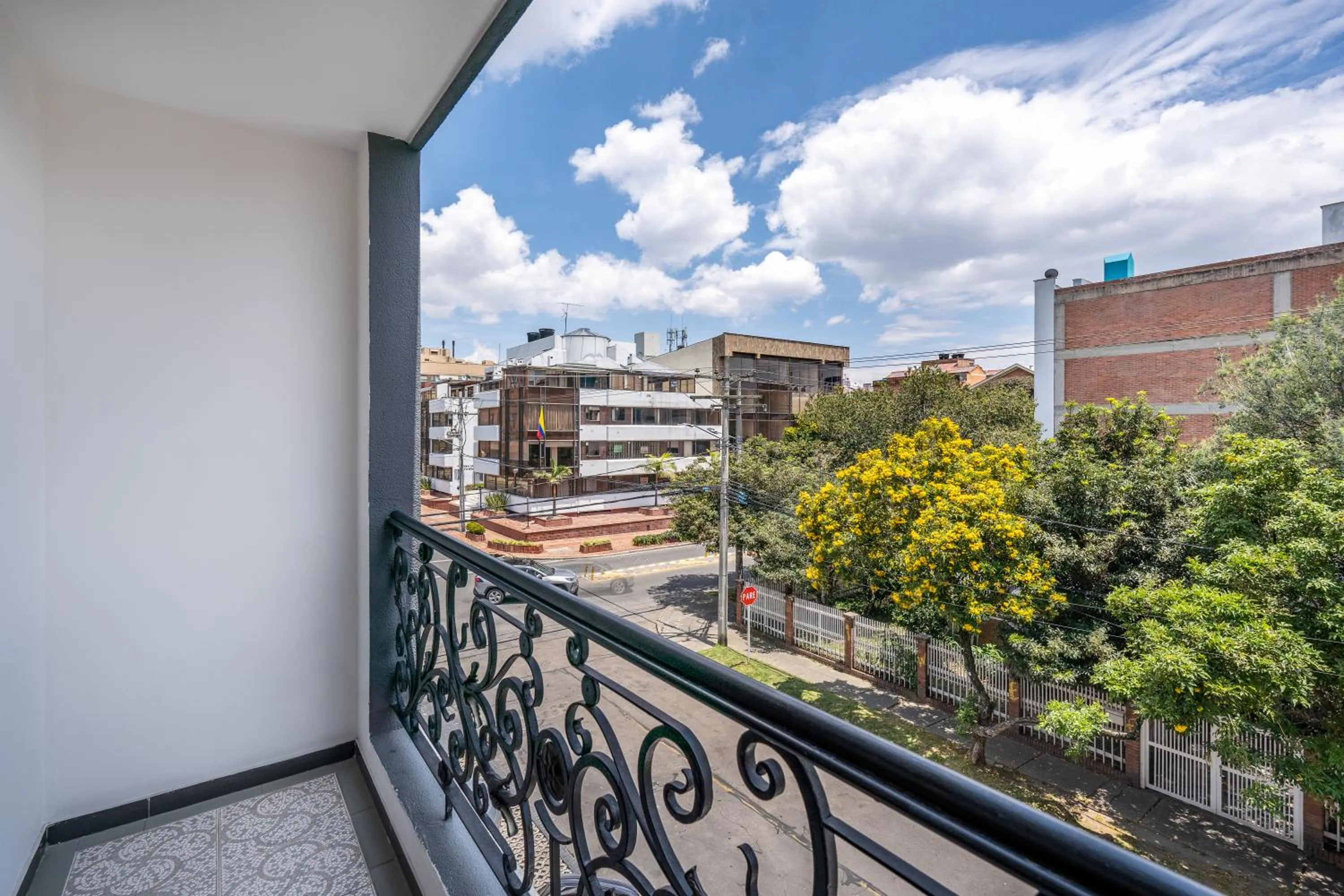 City view in Hotel Egina Bogotá