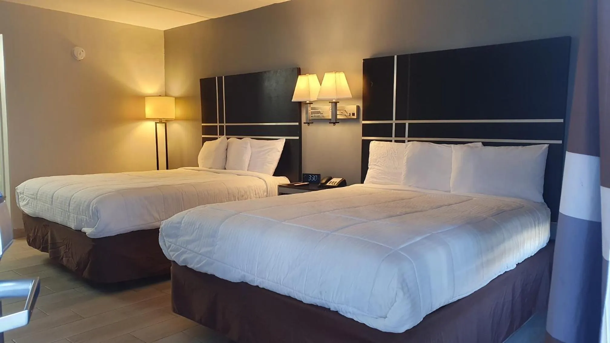 Bed in South Padre Island Lodge