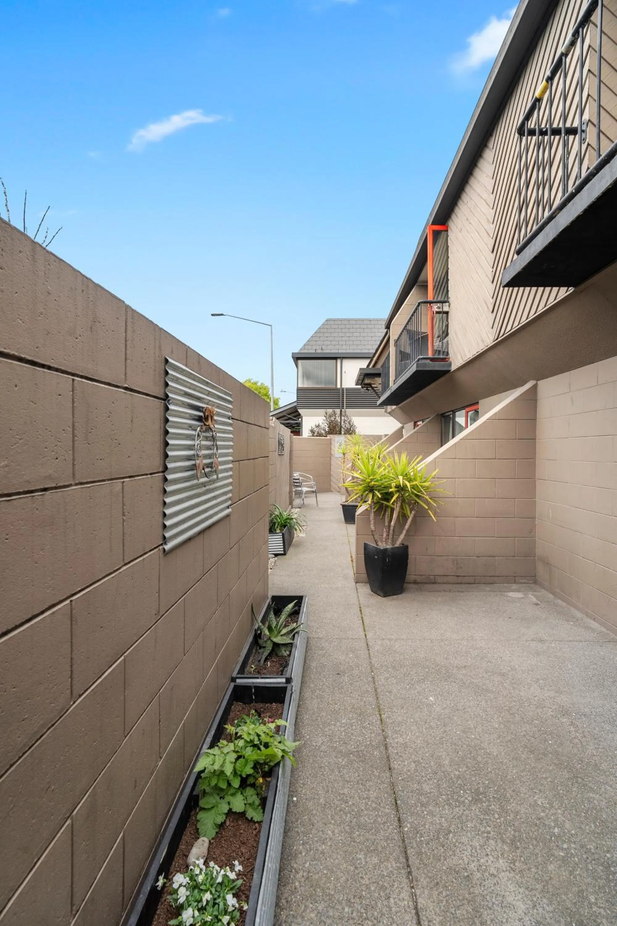 Garden in 136 On Bealey Motel