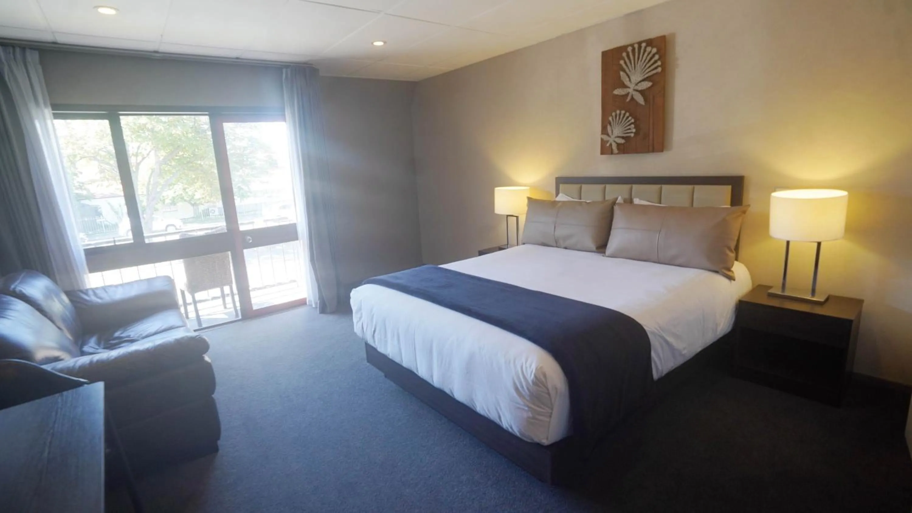 Bedroom, Bed in 136 On Bealey Motel