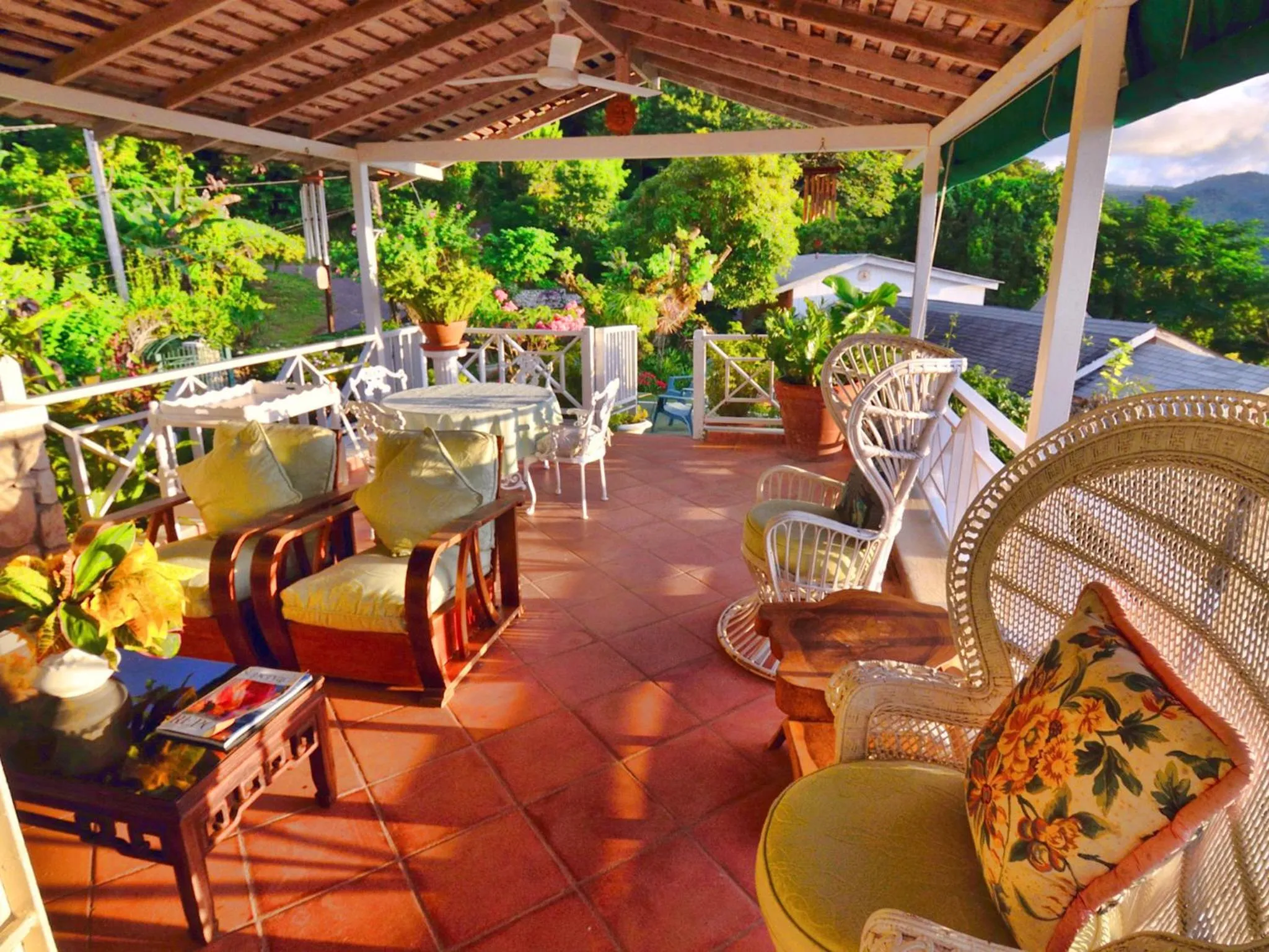 Patio in The Fan Villa