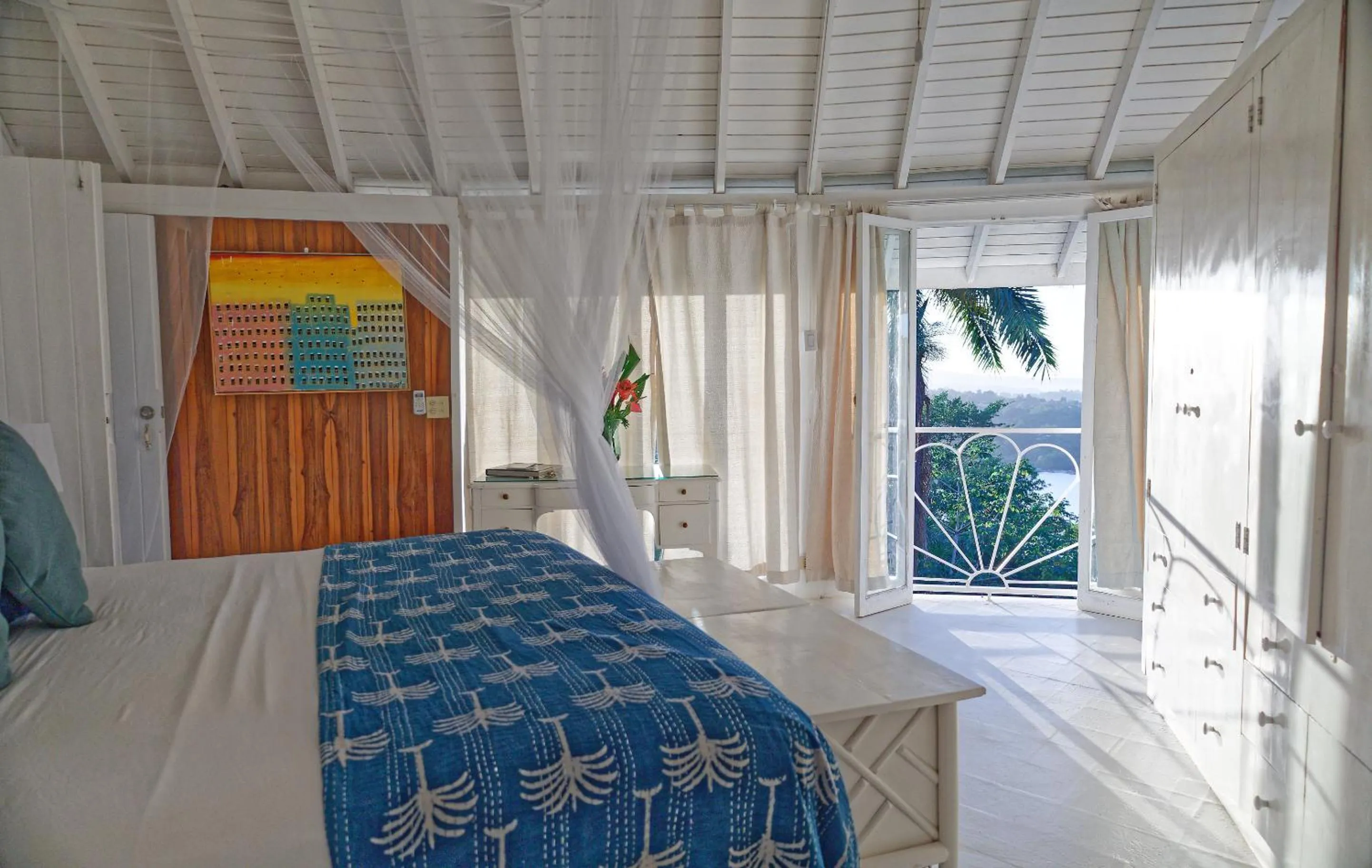 Bedroom, Bed in The Fan Villa