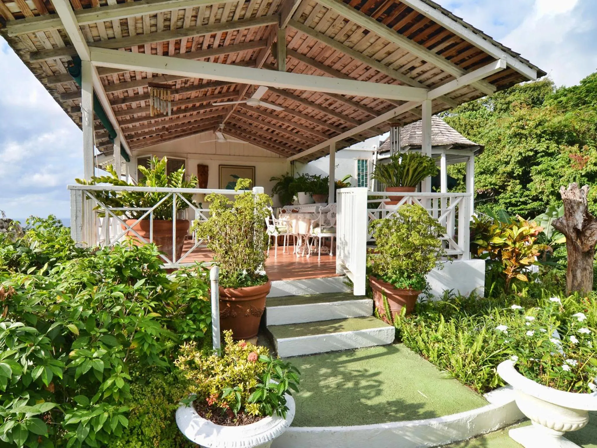 Patio in The Fan Villa