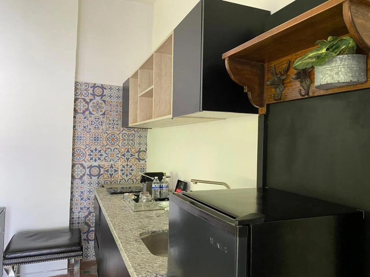 Kitchen or kitchenette in Hacienda del Lago Boutique Hotel