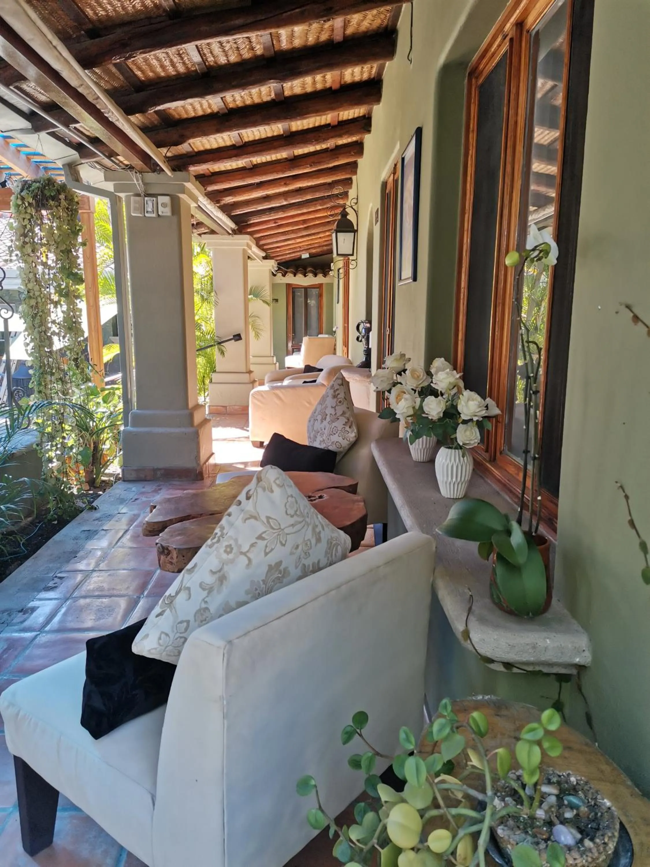 Balcony/Terrace in Hacienda del Lago Boutique Hotel