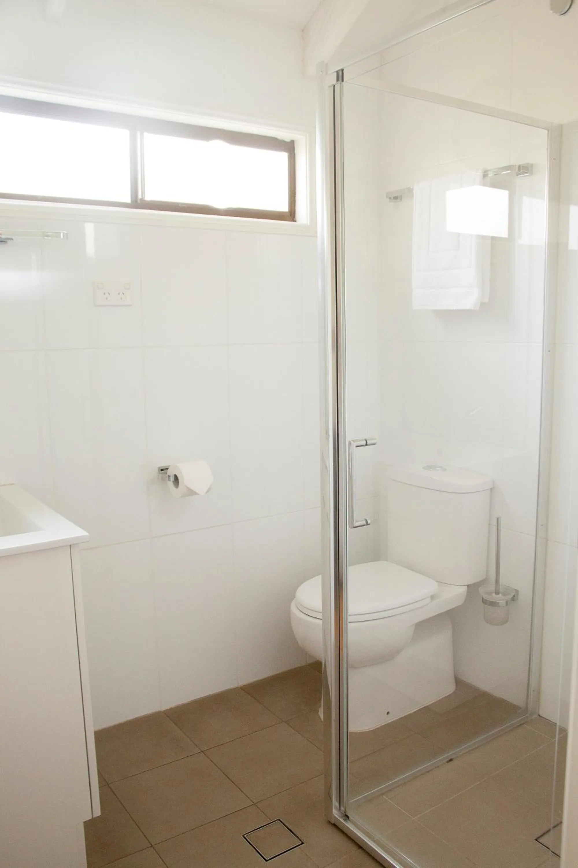 Bathroom in Nepean Shores by Gateway Lifestyle Holiday Parks